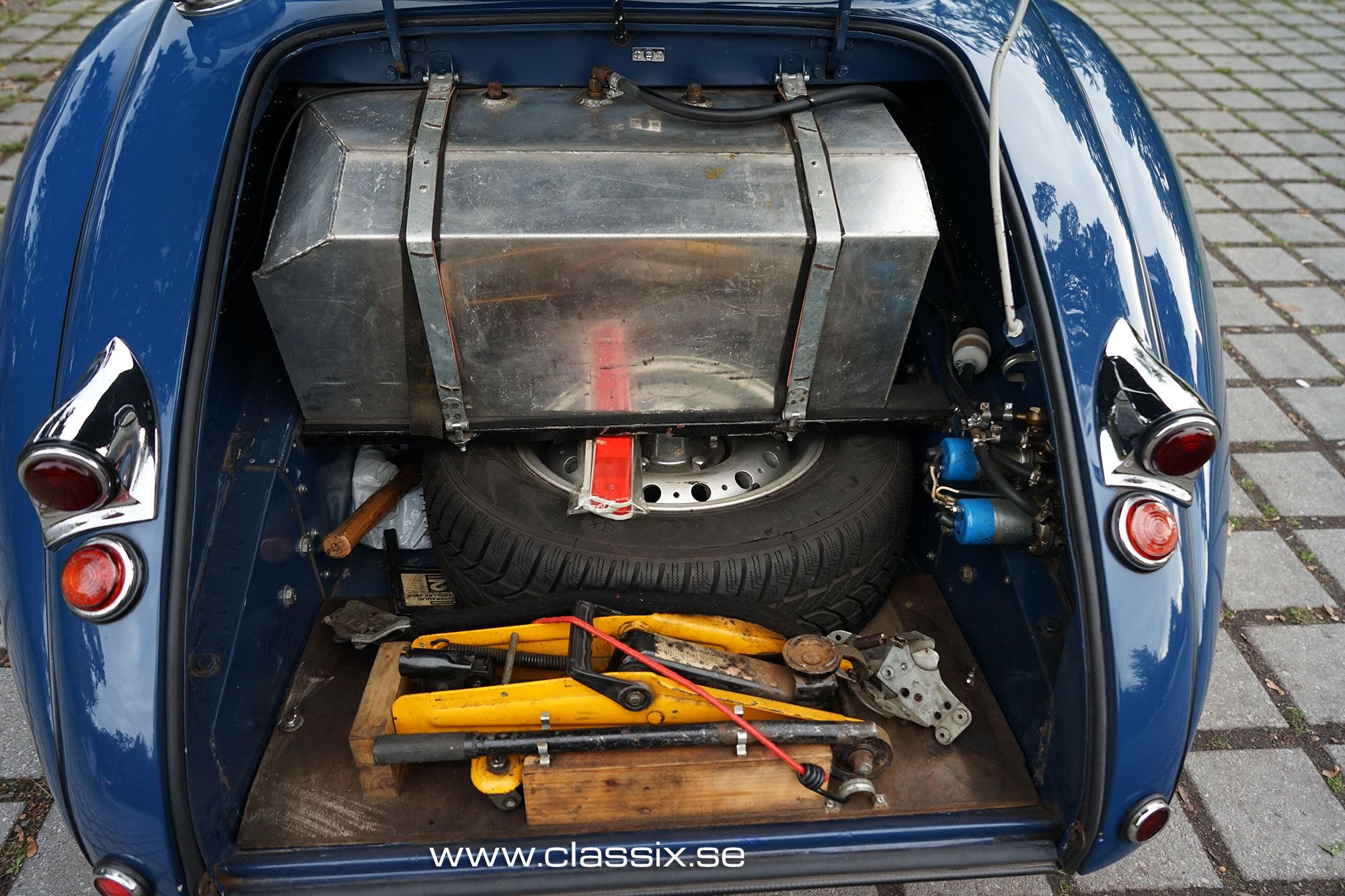 Jaguar XK120 Coupe for rally, 120l tank, Mille Miglia, foto 11