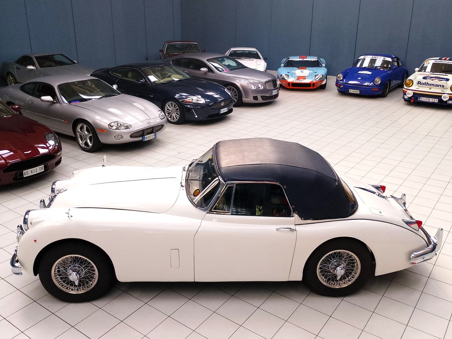 JAGUAR XK 150 3.4 DHC RHD AUTOMATIC COMPLETELY ORIGINAL, foto 8