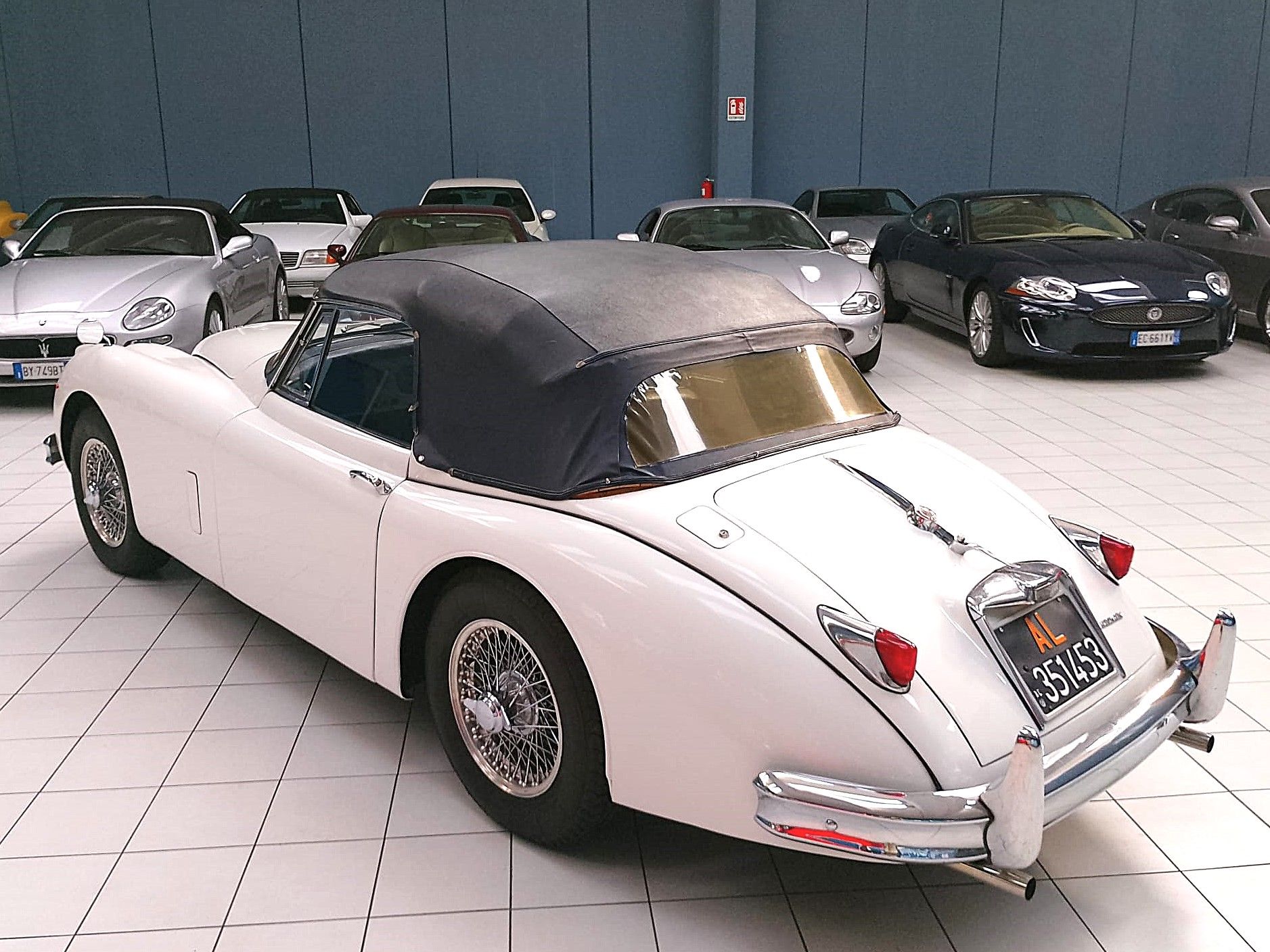 JAGUAR XK 150 3.4 DHC RHD AUTOMATIC COMPLETELY ORIGINAL, foto 9