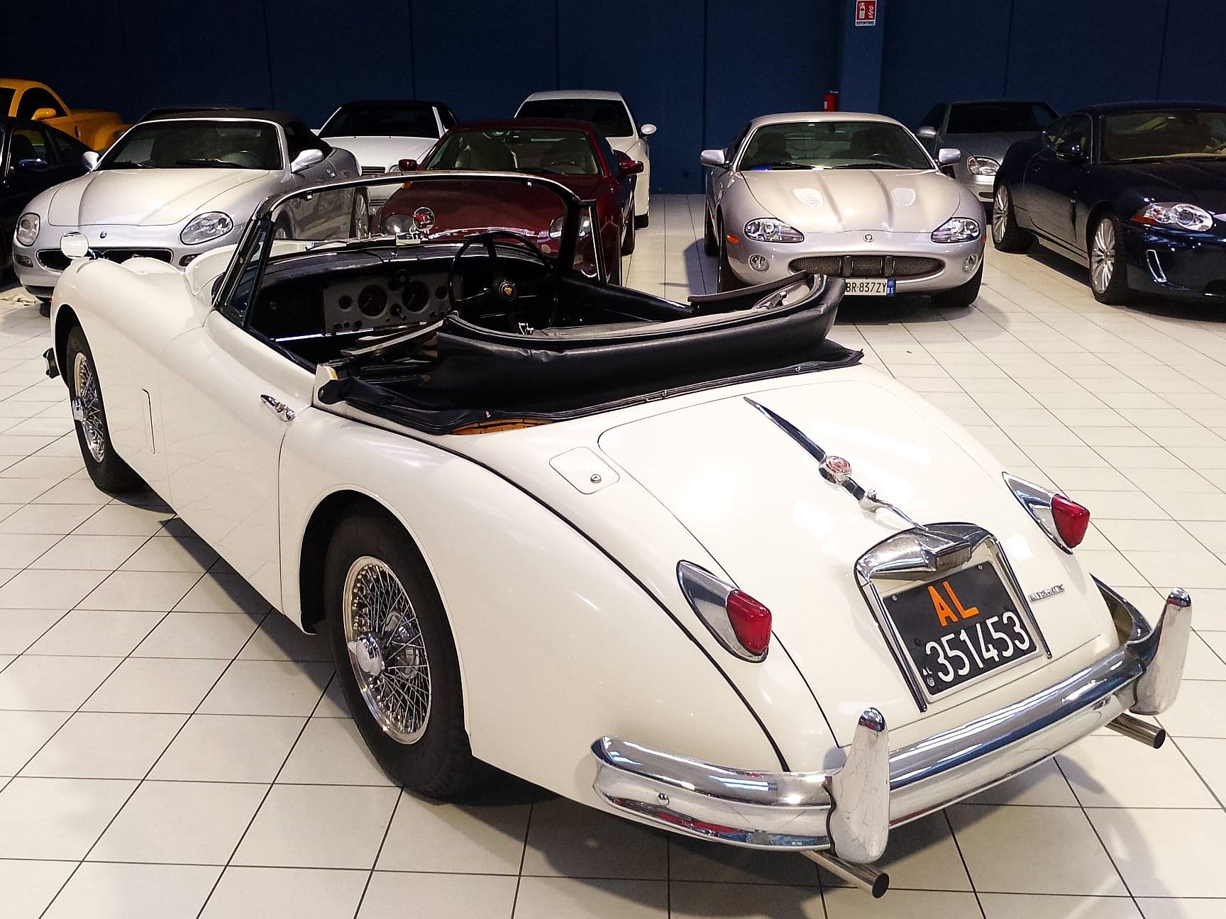 JAGUAR XK 150 3.4 DHC RHD AUTOMATIC COMPLETELY ORIGINAL, foto 10