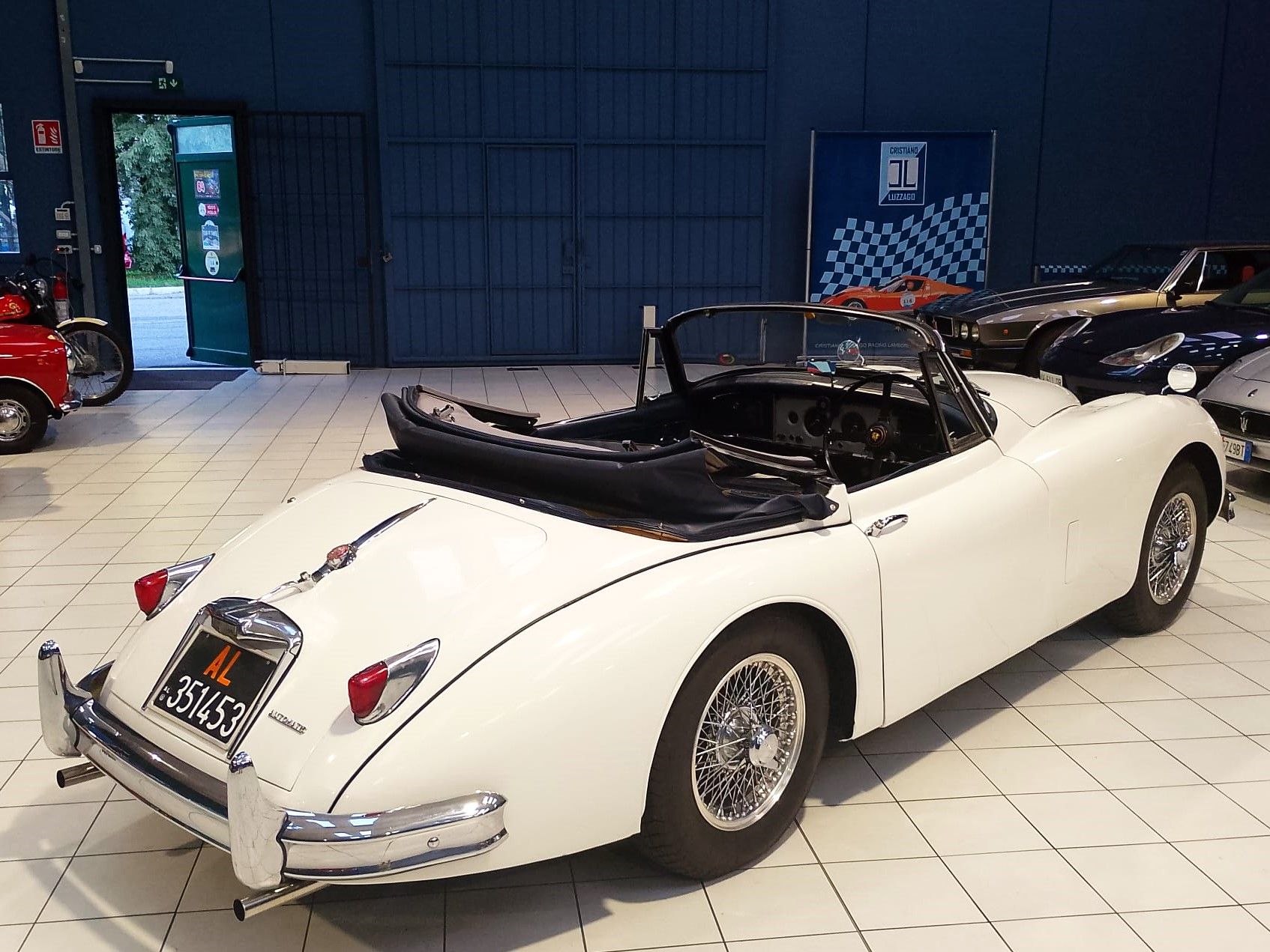 JAGUAR XK 150 3.4 DHC RHD AUTOMATIC COMPLETELY ORIGINAL, foto 11