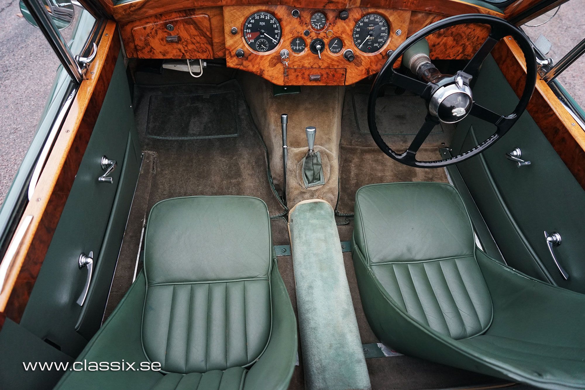 1954 Jaguar XK120 DHC, five speed, foto 5