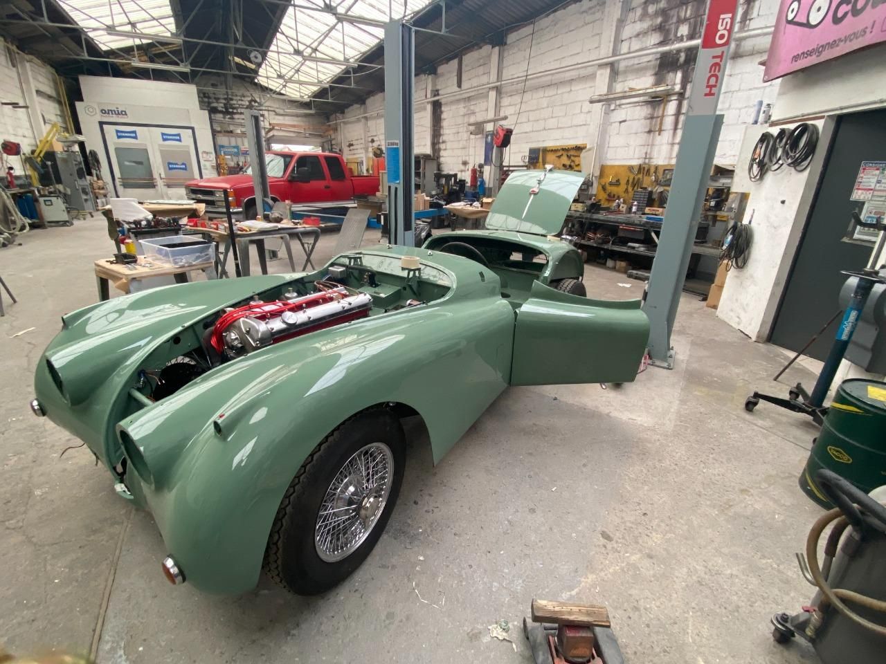 1954 JAGUAR XK140 OTS ROADSTER, foto 5