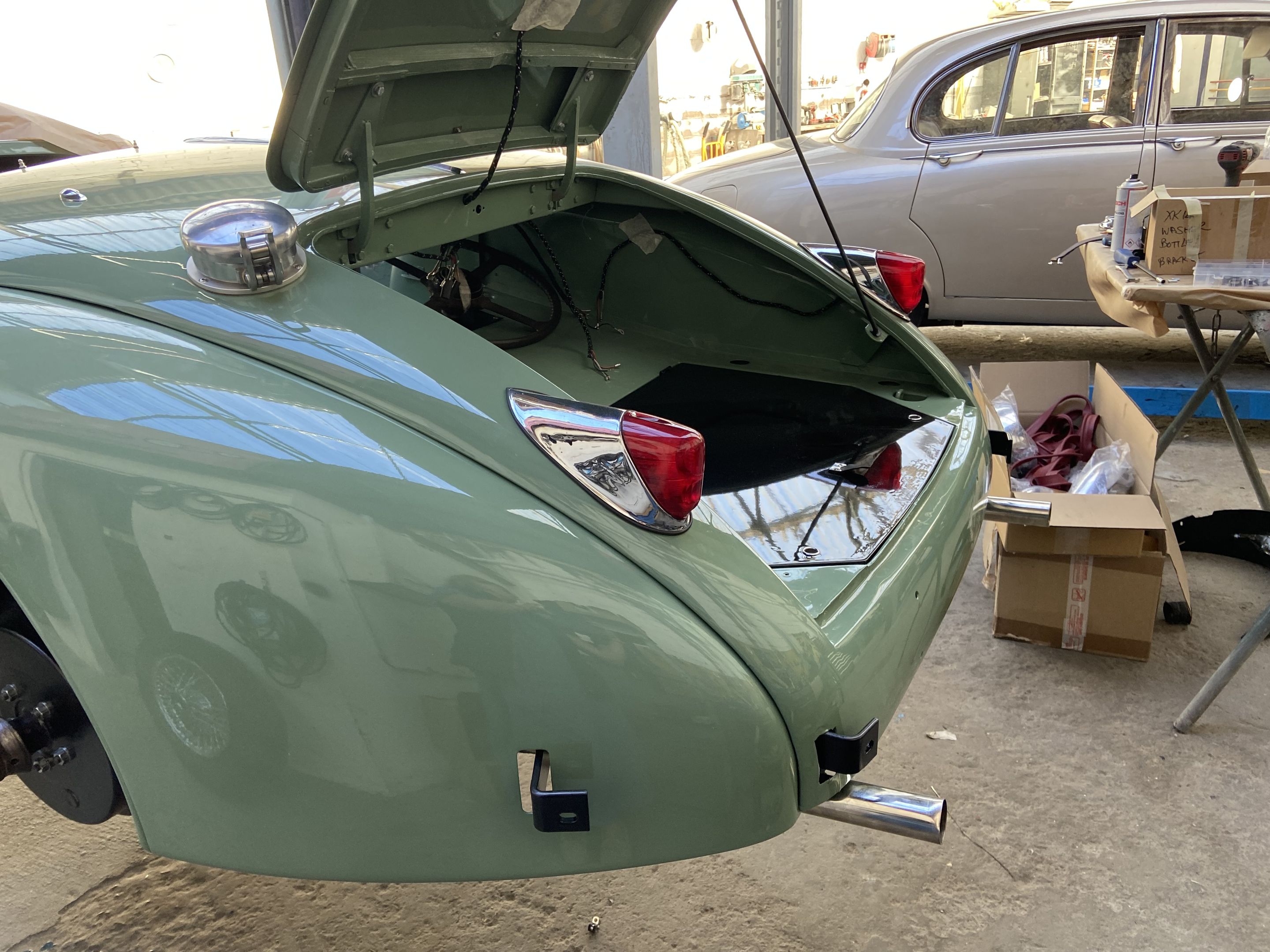 1954 JAGUAR XK140 OTS ROADSTER, foto 10