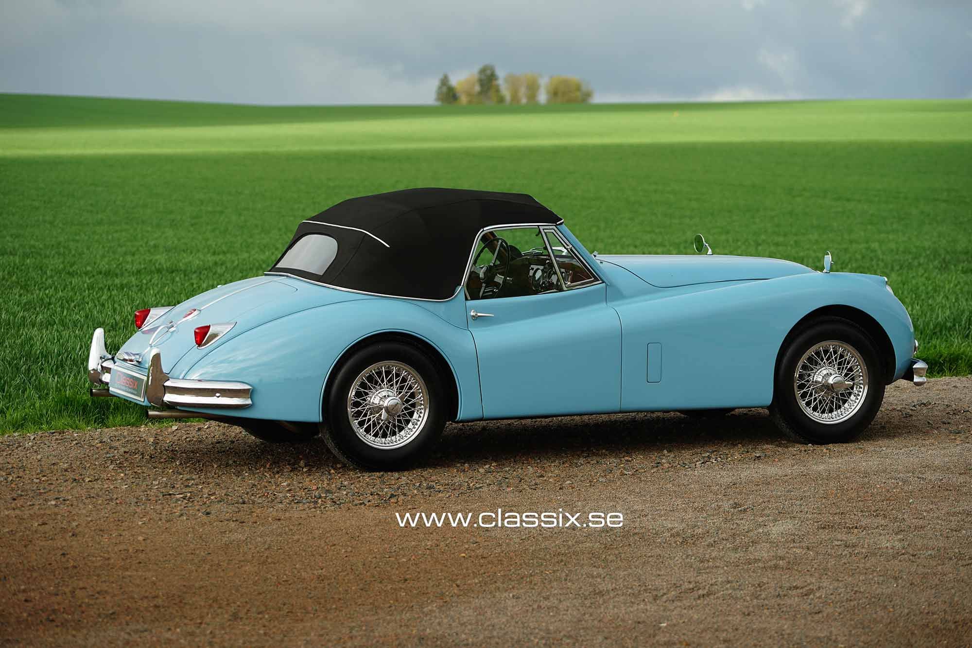 1955 Jaguar XK140 DHC, foto 1