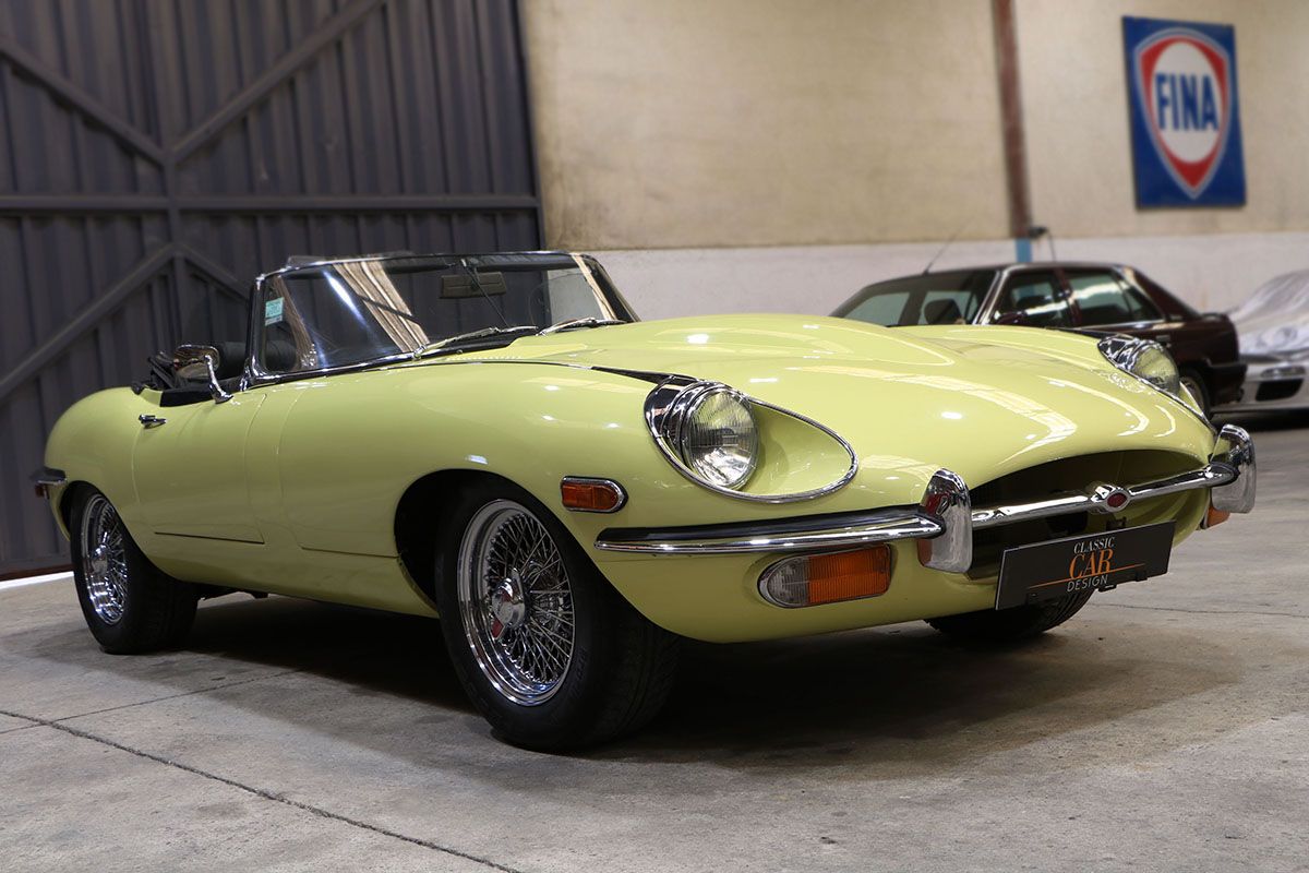 1970 Jaguar E-Type Serie 2 OTS Roadster, foto 1