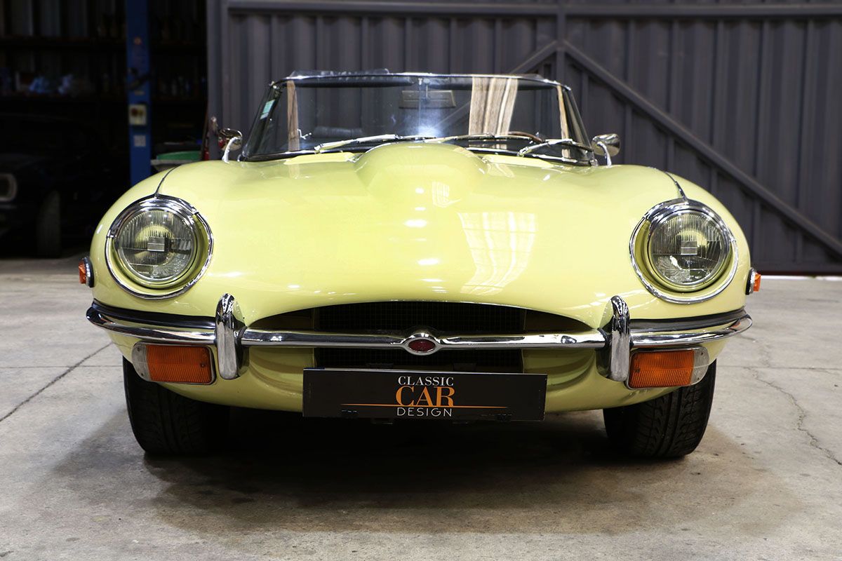 1970 Jaguar E-Type Serie 2 OTS Roadster, foto 2