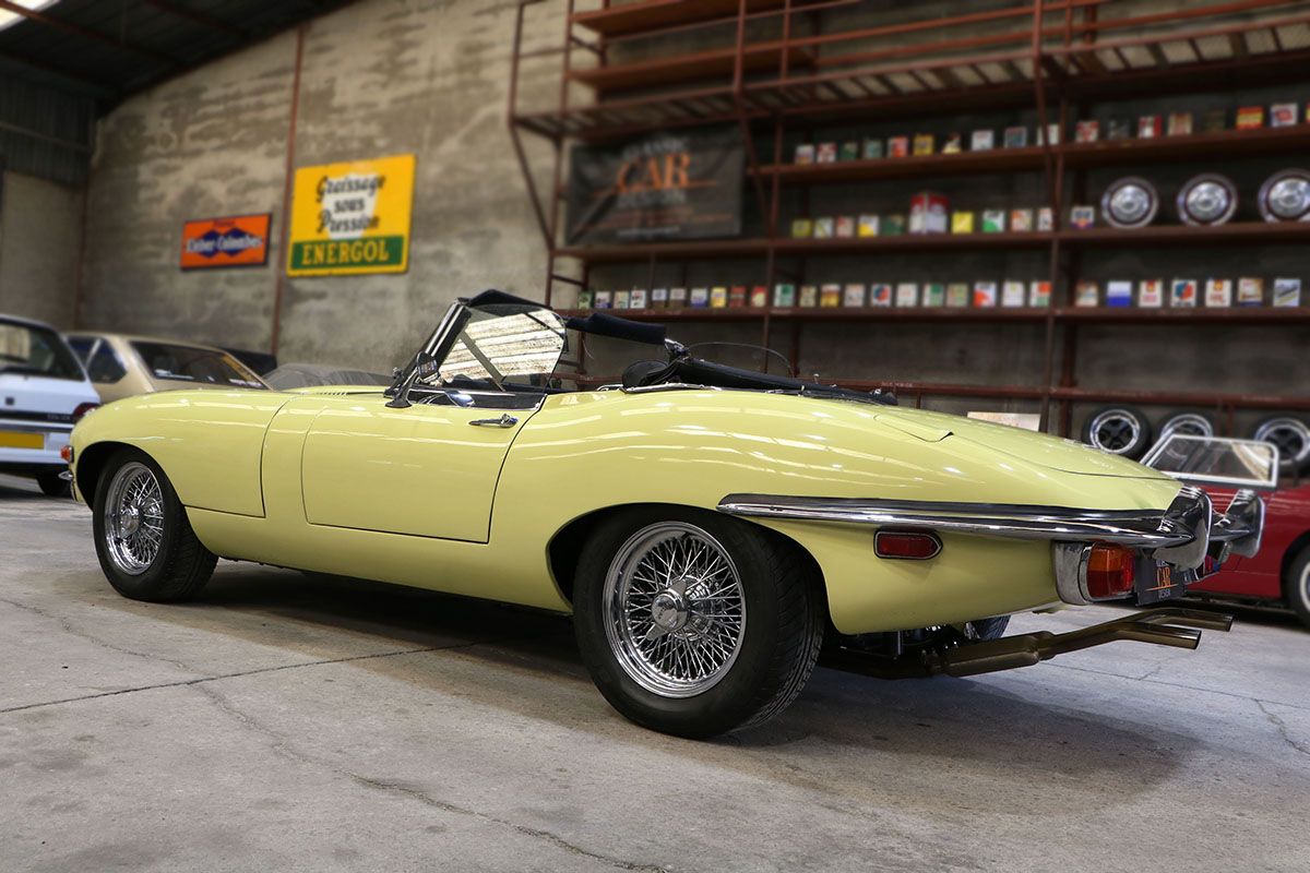 1970 Jaguar E-Type Serie 2 OTS Roadster, foto 4