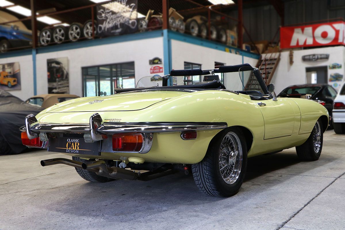 1970 Jaguar E-Type Serie 2 OTS Roadster, foto 6