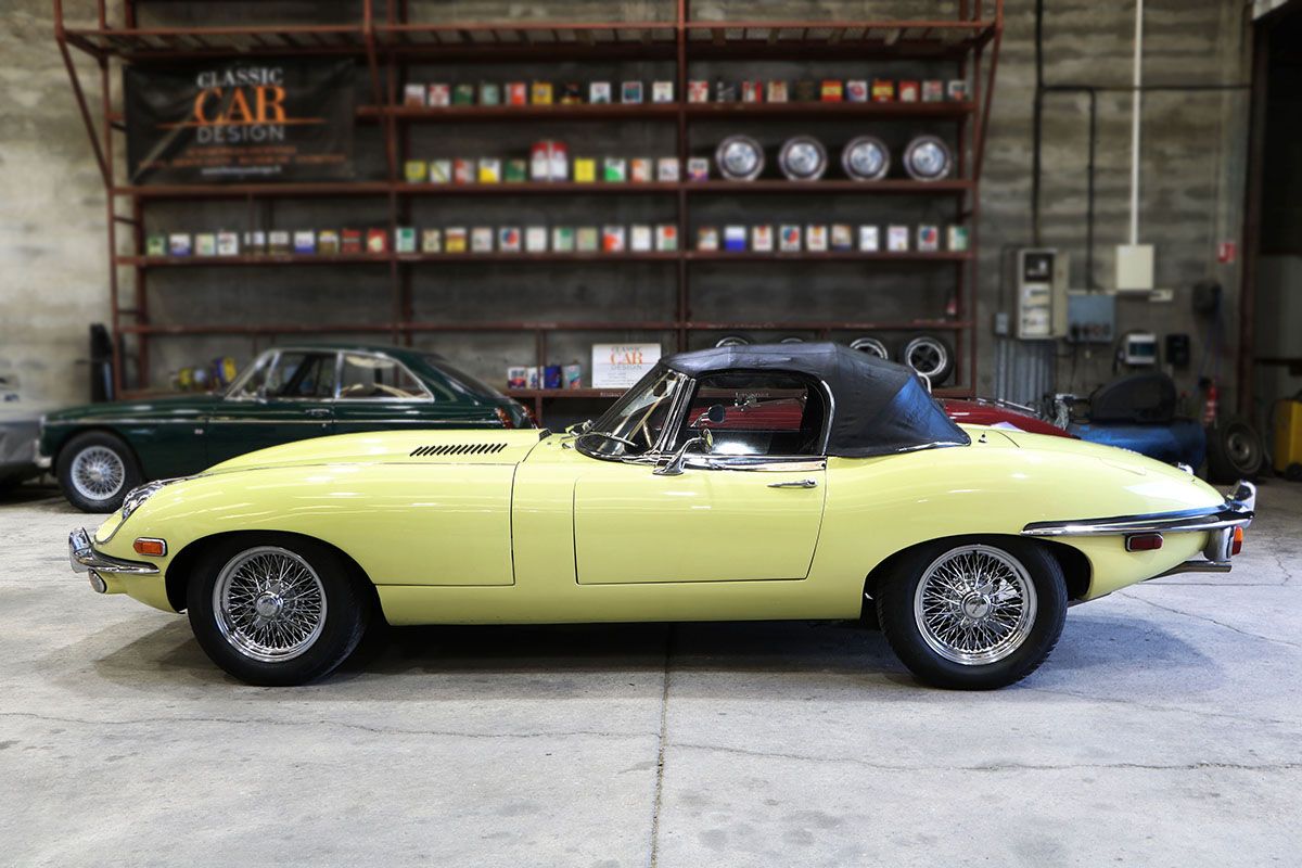 1970 Jaguar E-Type Serie 2 OTS Roadster, foto 7