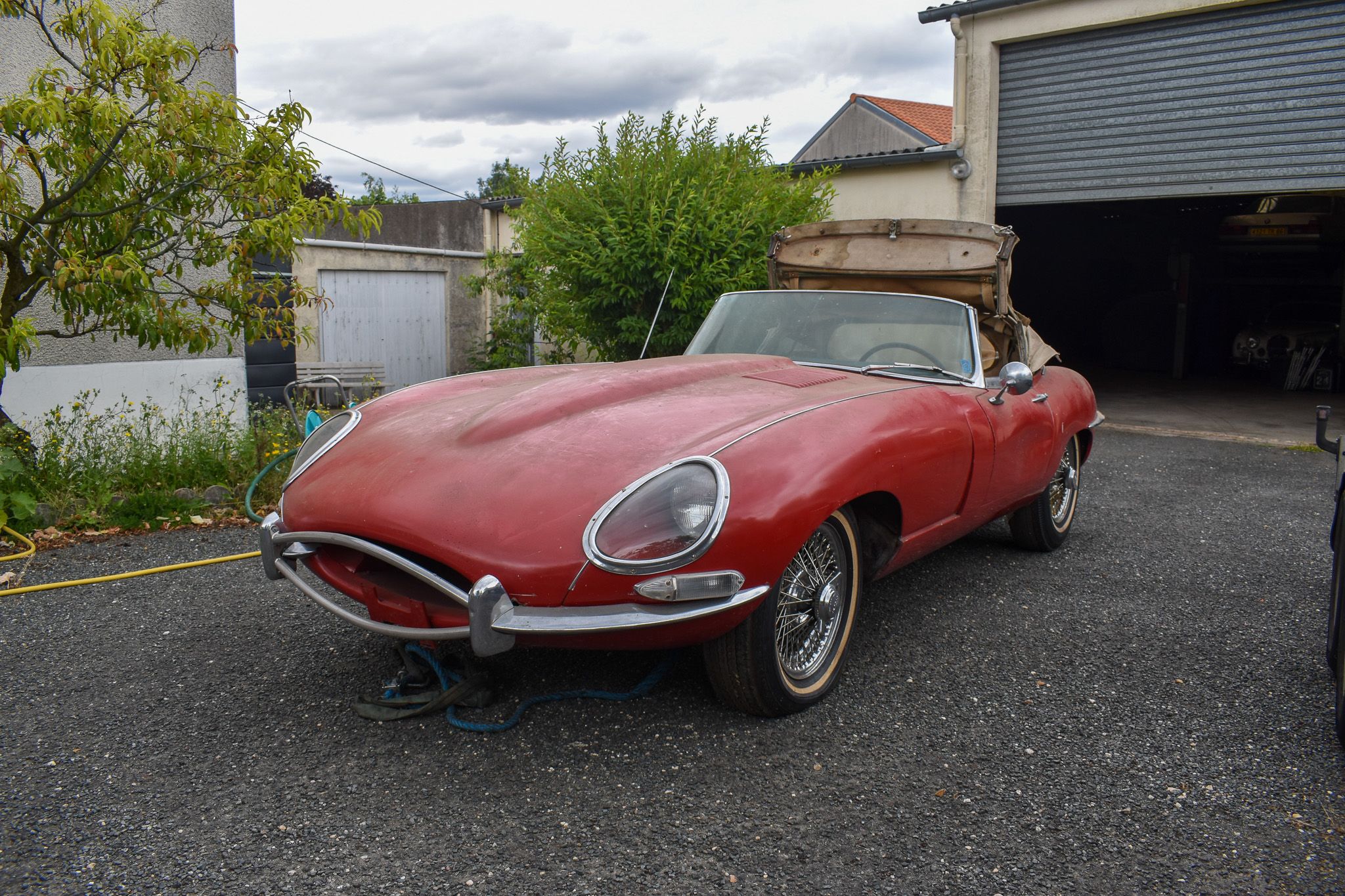 1961 Jaguar E-Type Series 1 OTS - Flat Floor - Project, foto 1