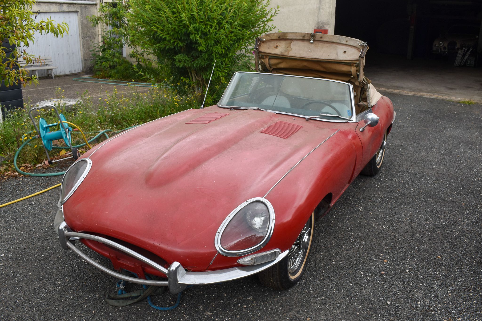 1961 Jaguar E-Type Series 1 OTS - Flat Floor - Project, foto 4