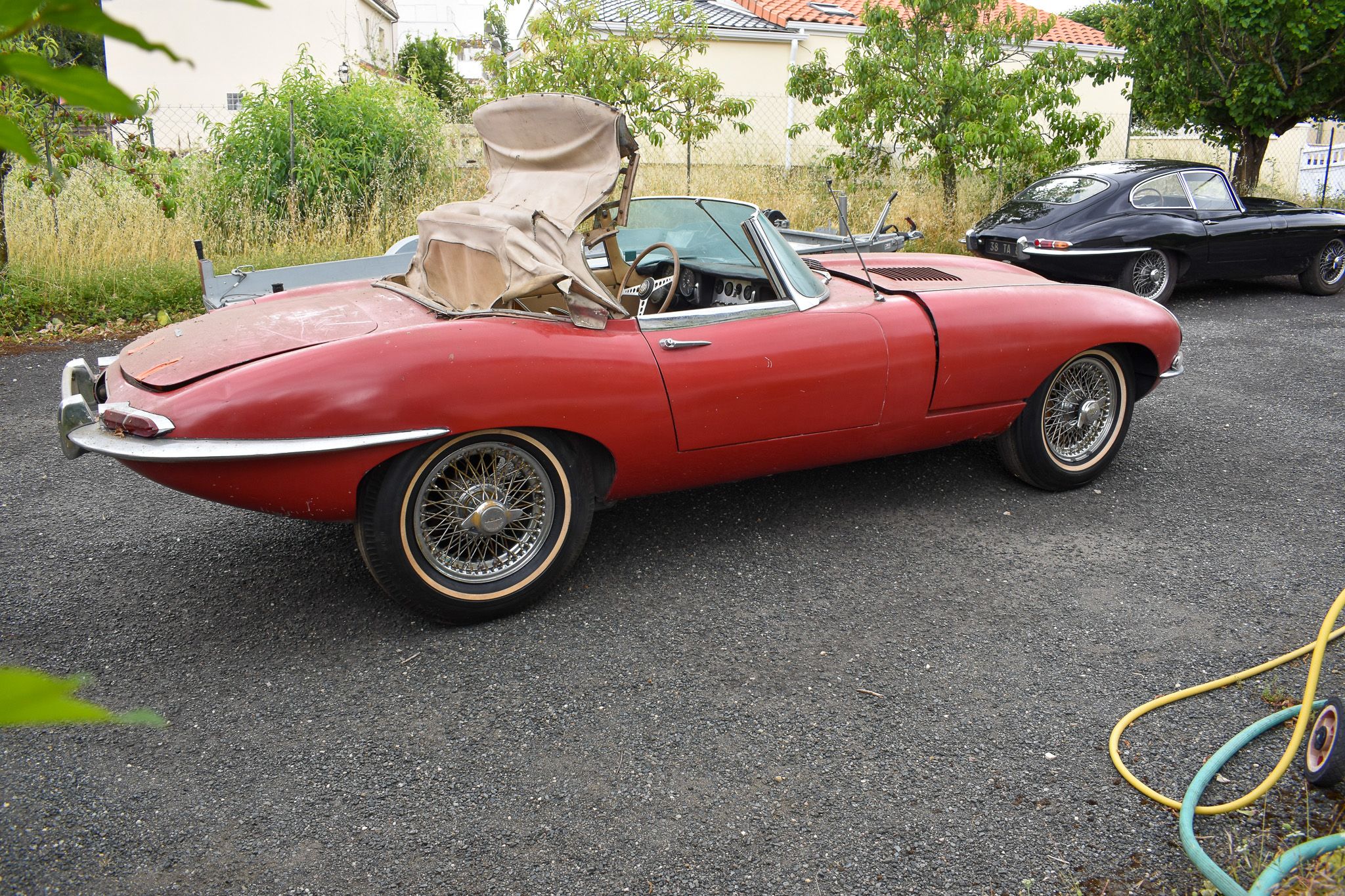 1961 Jaguar E-Type Series 1 OTS - Flat Floor - Project, foto 5