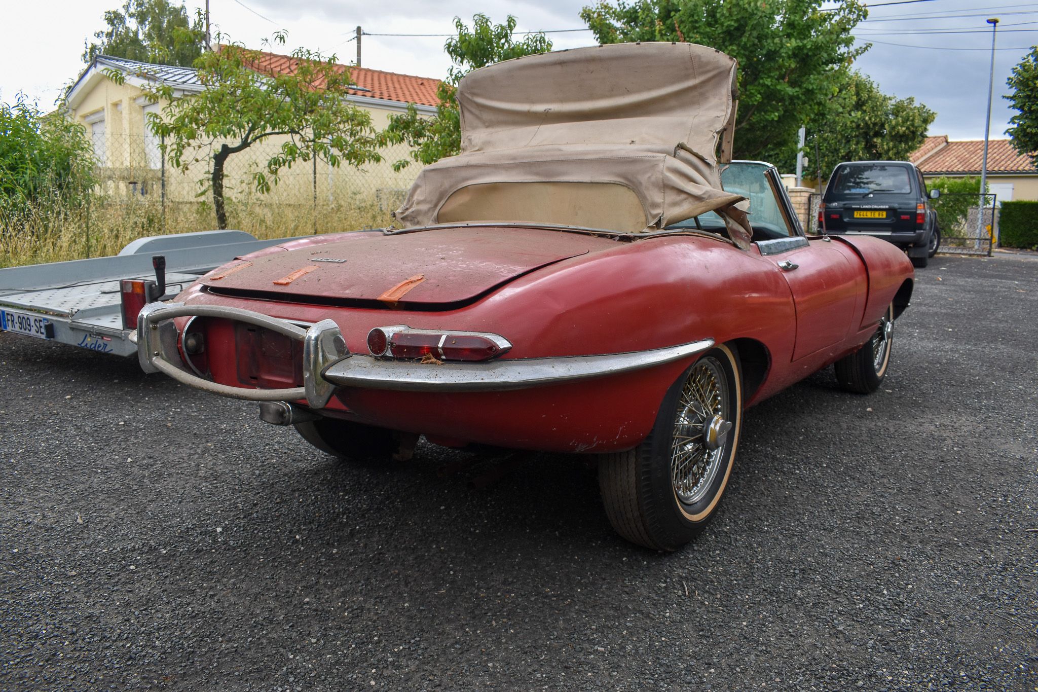 1961 Jaguar E-Type Series 1 OTS - Flat Floor - Project, foto 7