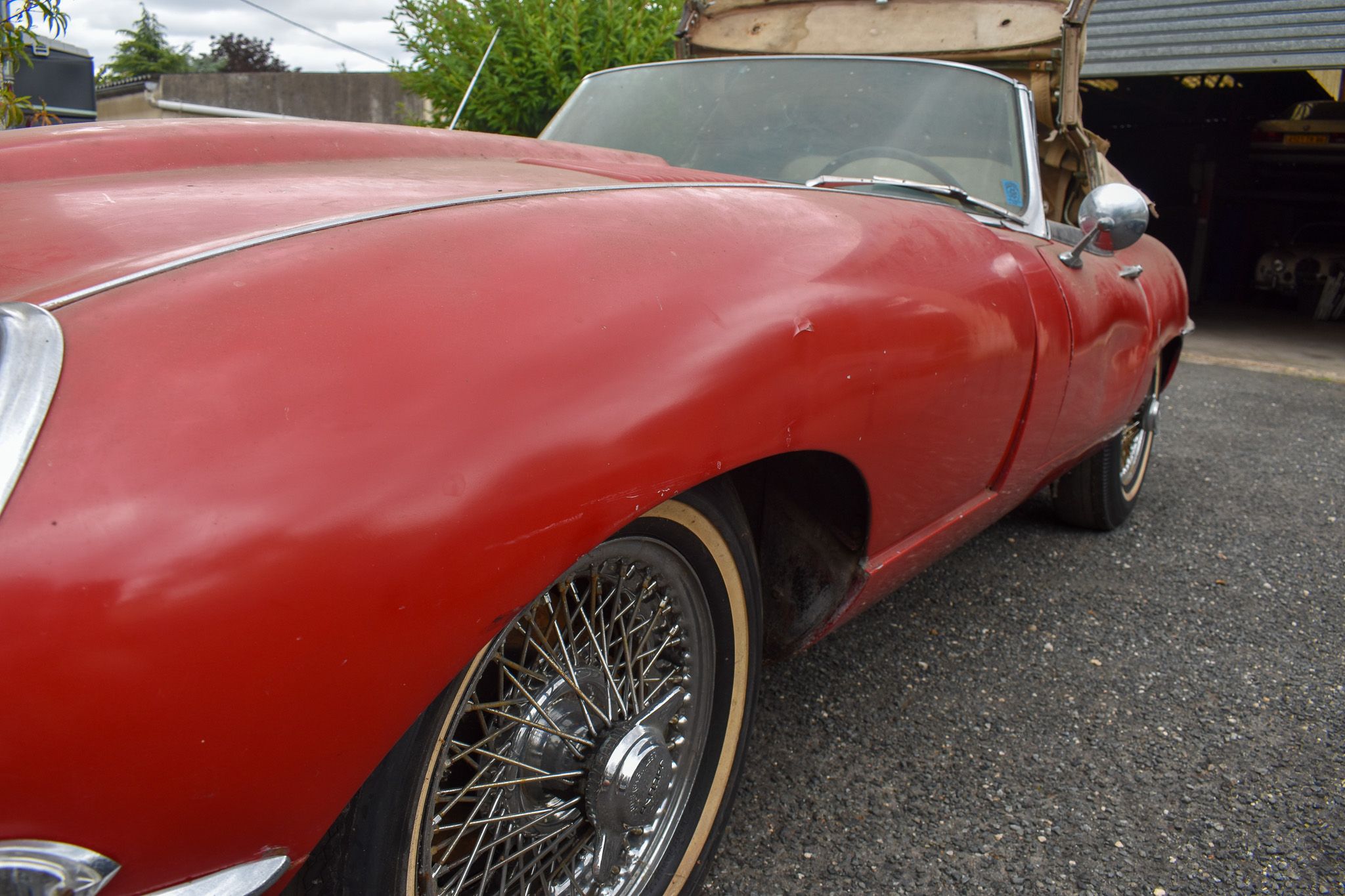 1961 Jaguar E-Type Series 1 OTS - Flat Floor - Project, foto 12