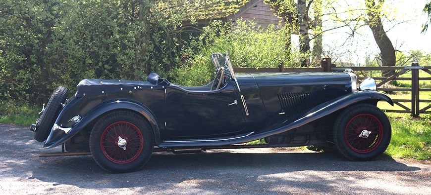 1934 Lagonda M35 Rapide, foto 2