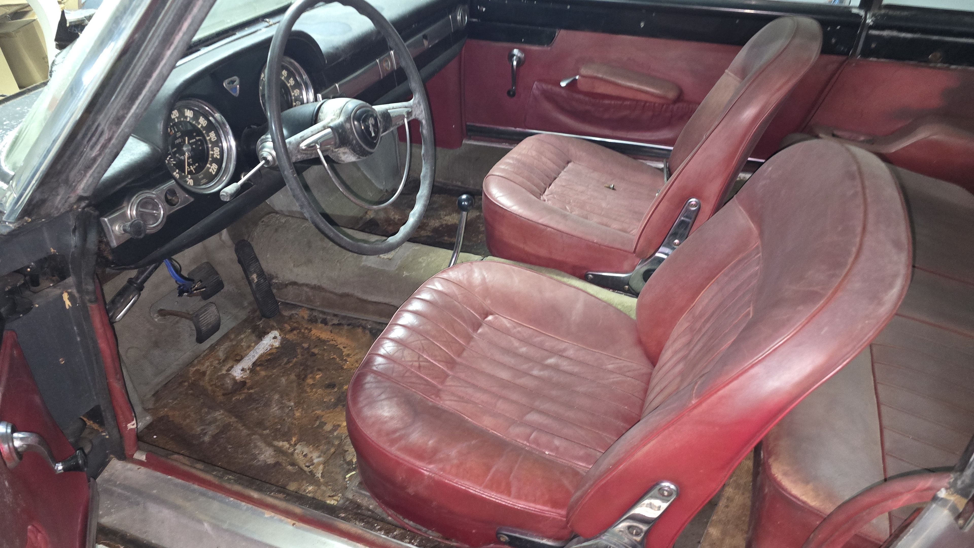 2X Lancias Flaminia 2.5 Coupe Pininfarina for Restoration, foto 11