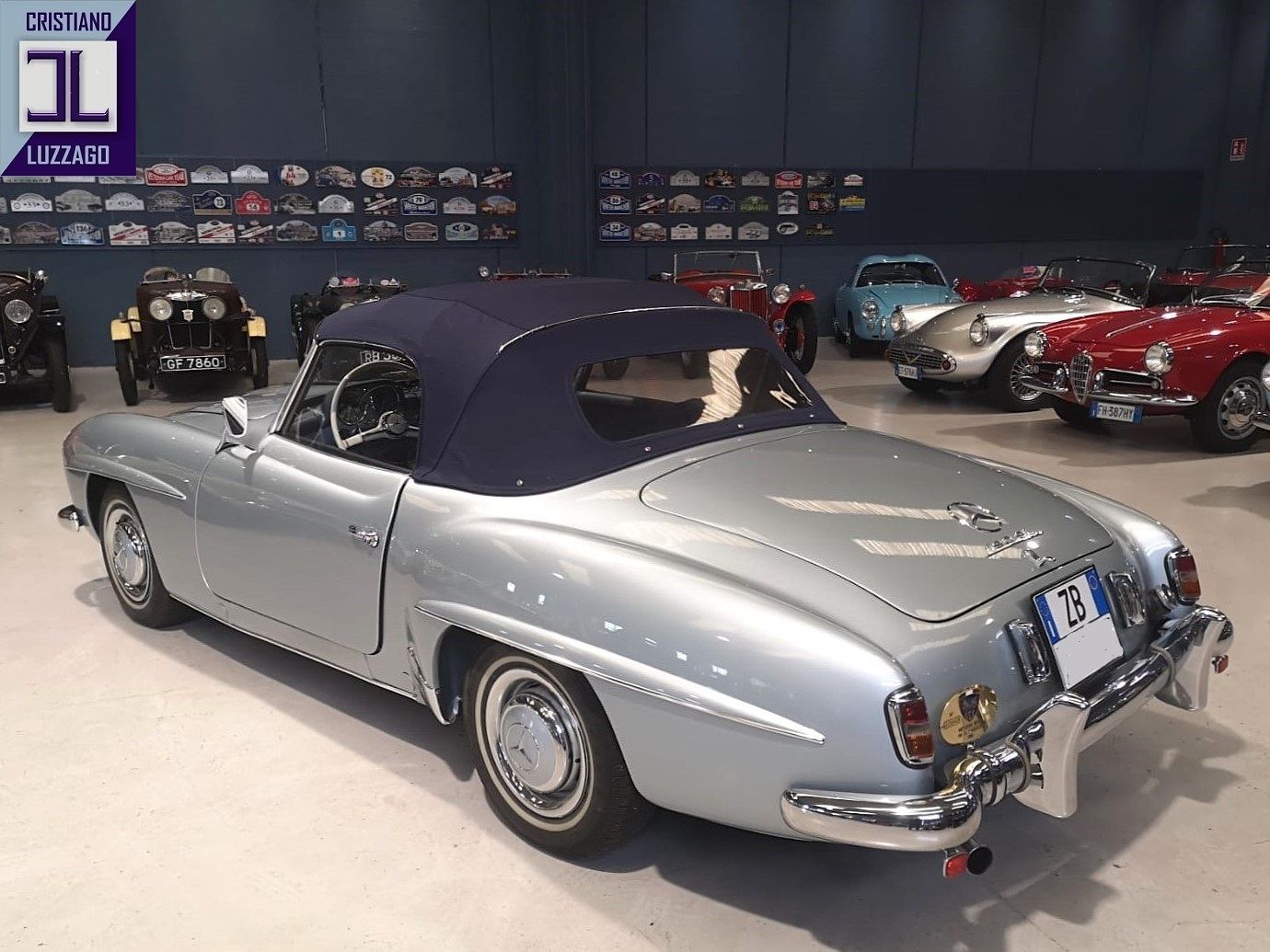 MERCEDES BENZ 190 SL 1956 1000 MIGLIA ELIGIBLE, foto 5
