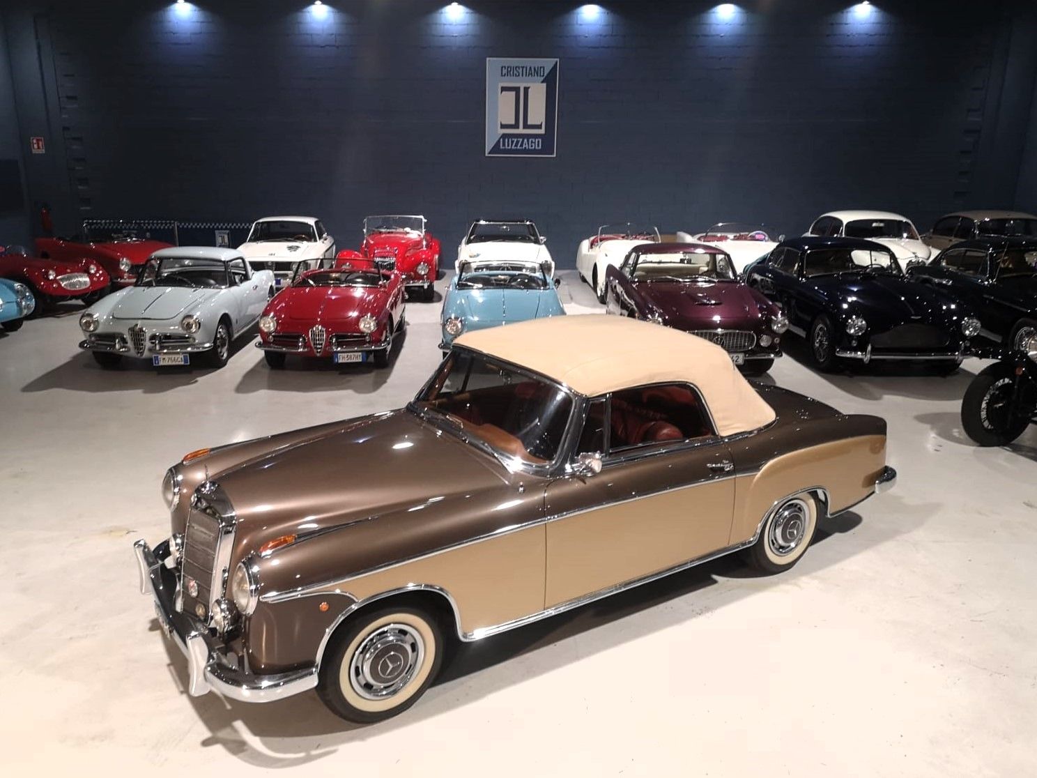 MERCEDES BENZ 220S CABRIOLET 1959- exceptionally preserved, foto 1