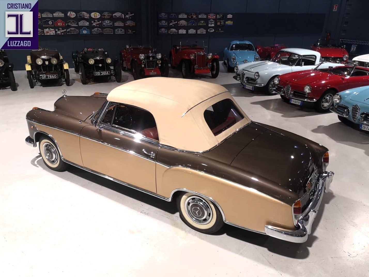 MERCEDES BENZ 220S CABRIOLET 1959- exceptionally preserved, foto 2