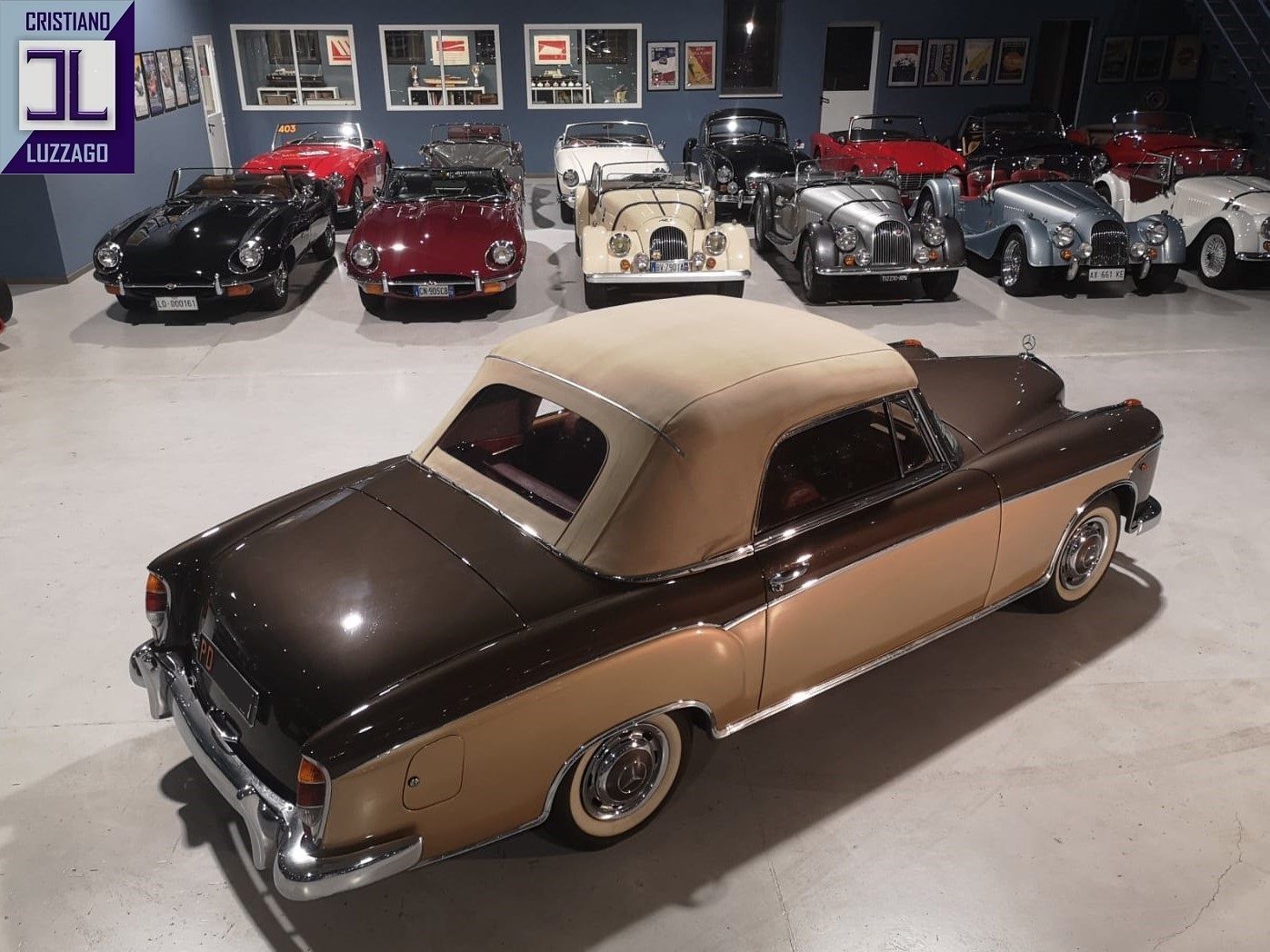 MERCEDES BENZ 220S CABRIOLET 1959- exceptionally preserved, foto 3