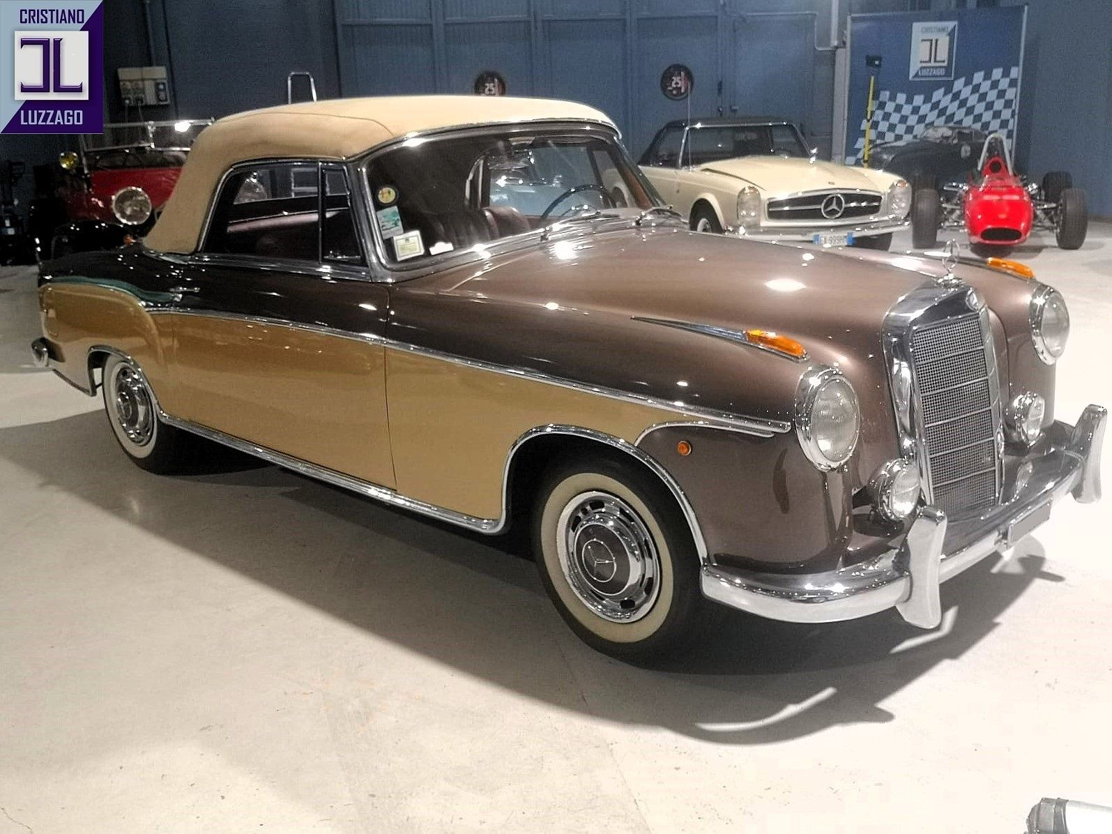 MERCEDES BENZ 220S CABRIOLET 1959- exceptionally preserved, foto 5