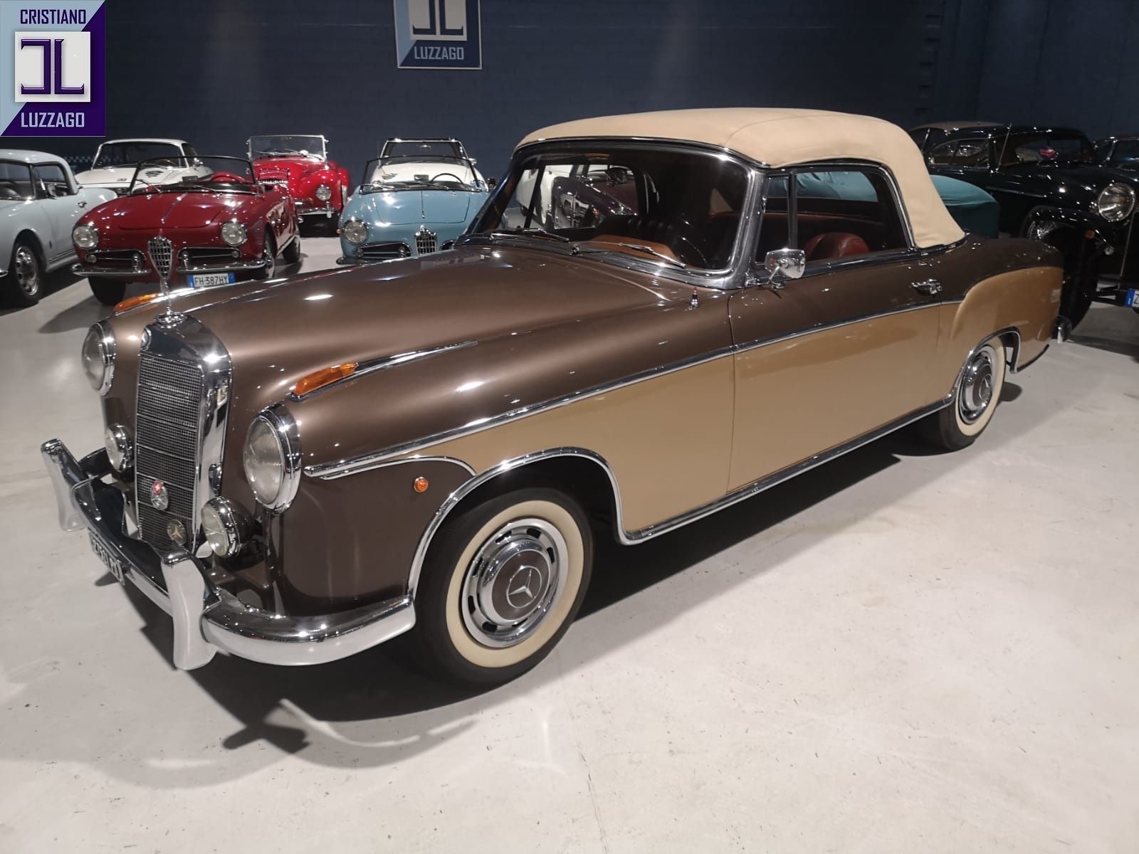 MERCEDES BENZ 220S CABRIOLET 1959- exceptionally preserved, foto 6