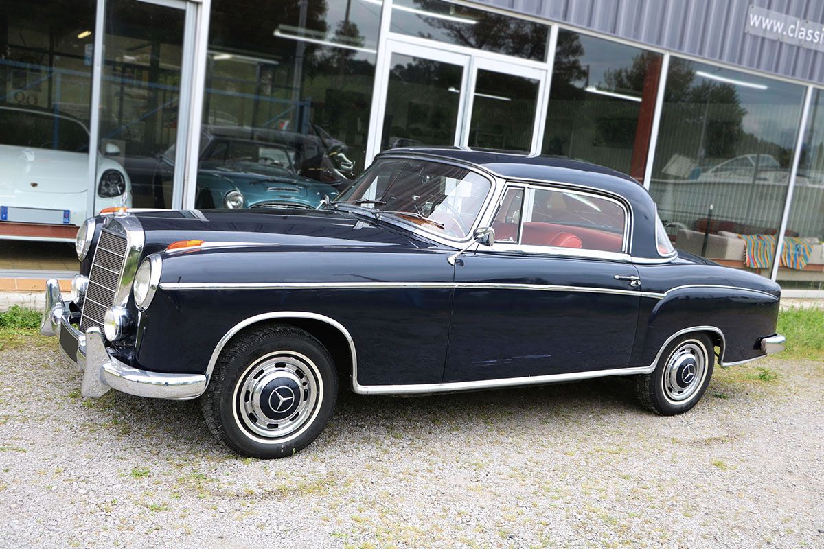 Mercedes coupé 220S Ponton W180, foto 2