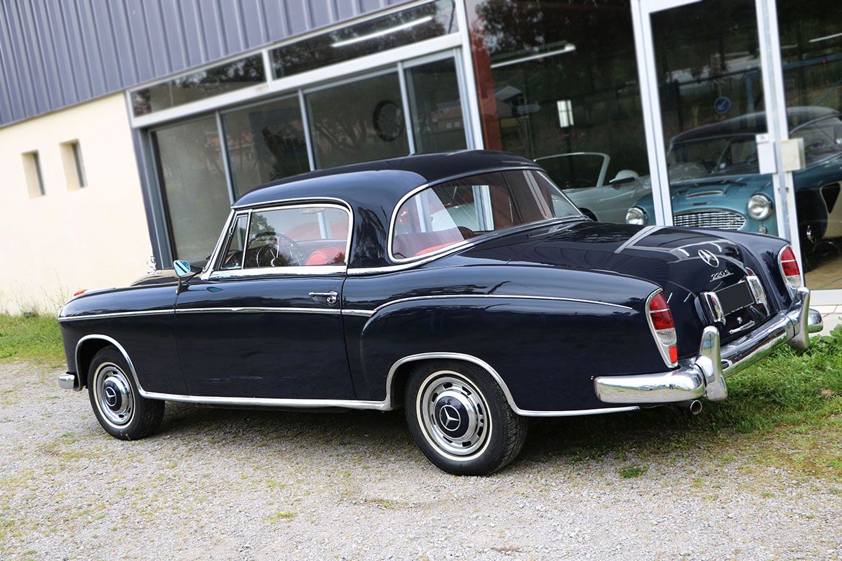 Mercedes coupé 220S Ponton W180, foto 3