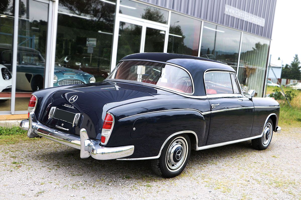 Mercedes coupé 220S Ponton W180, foto 4