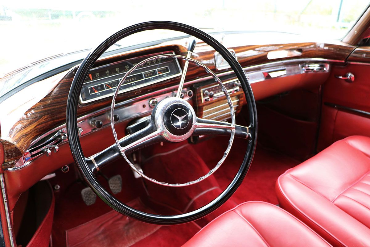 Mercedes coupé 220S Ponton W180, foto 5