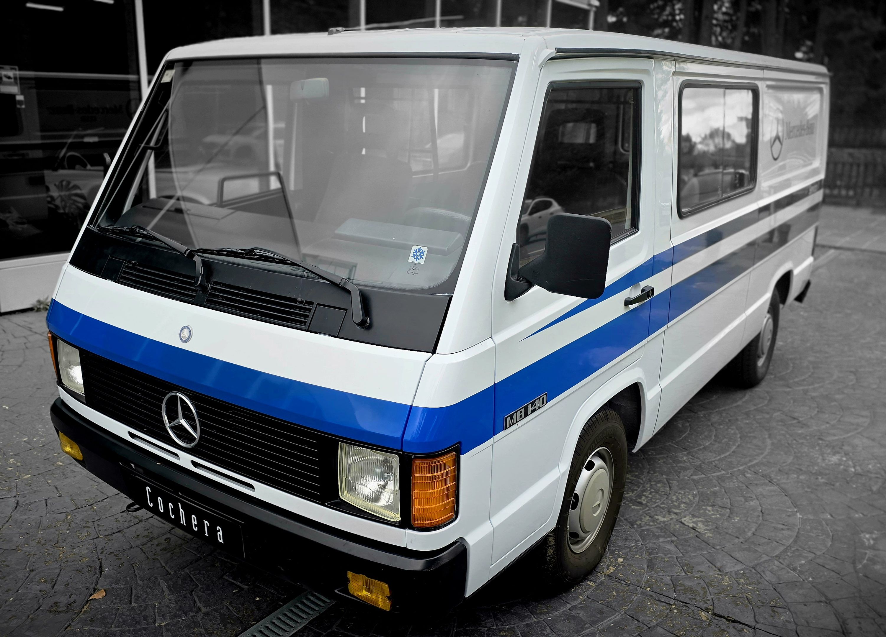 1989 Mercedes-Benz 140D Classic Van produced in Spain, foto 3