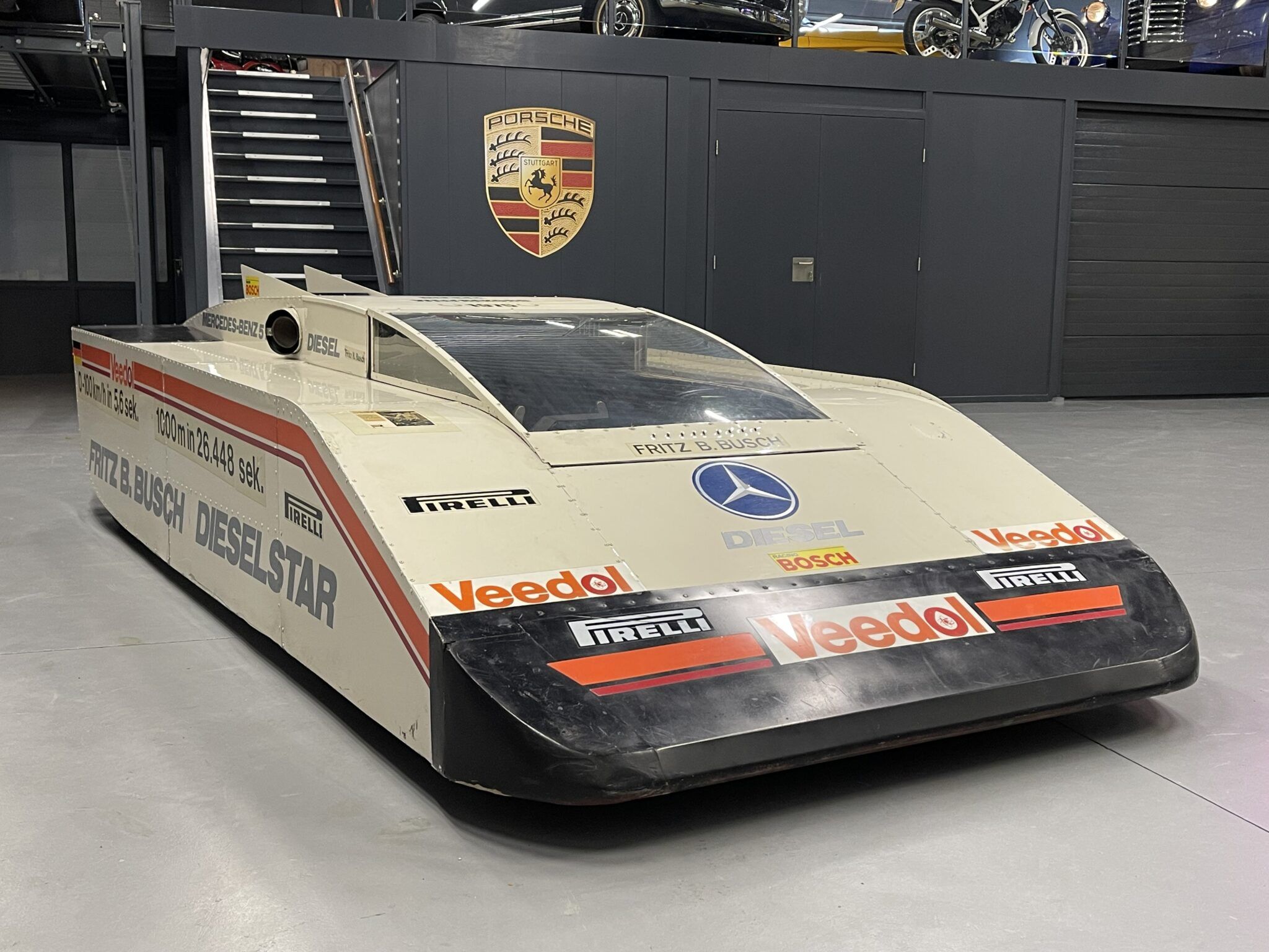 1975 Mercedes Fritz B. Busch DieselStar World Record Car, foto 6