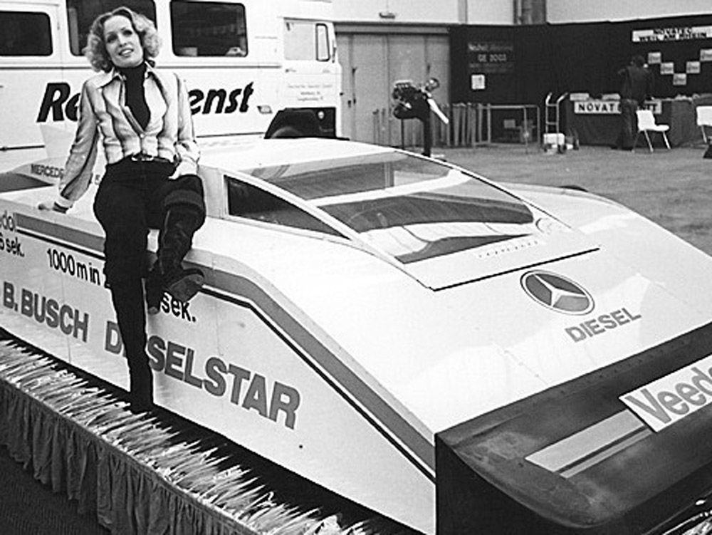 1975 Mercedes Fritz B. Busch DieselStar World Record Car, foto 10