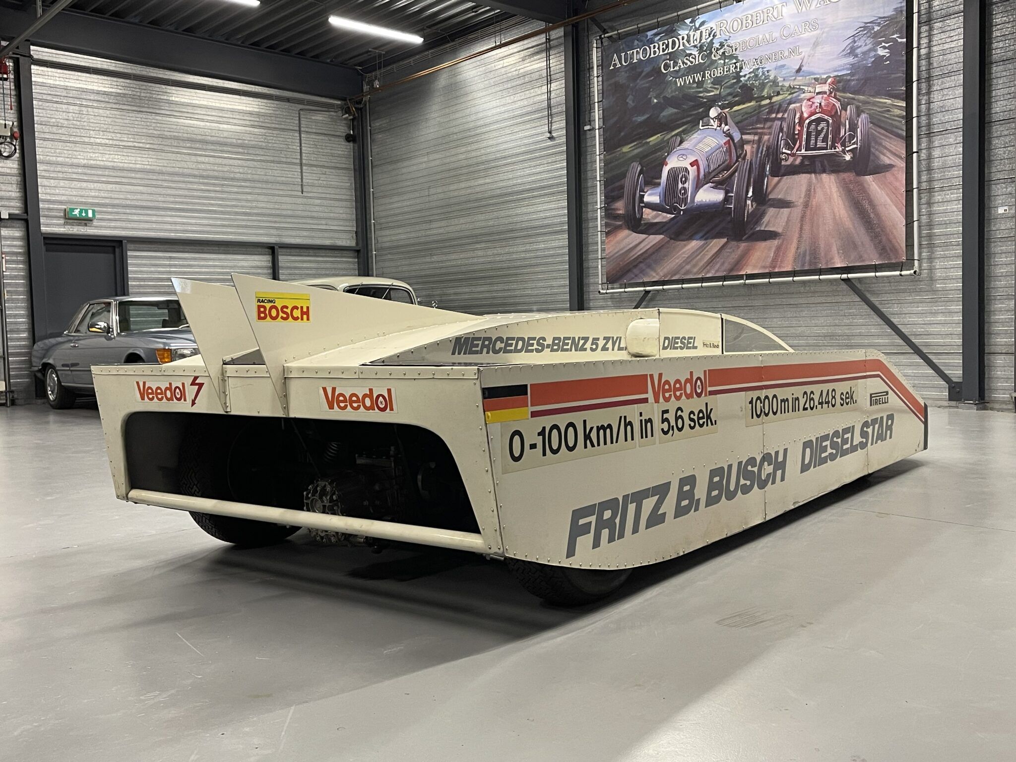 1975 Mercedes Fritz B. Busch DieselStar World Record Car, foto 11