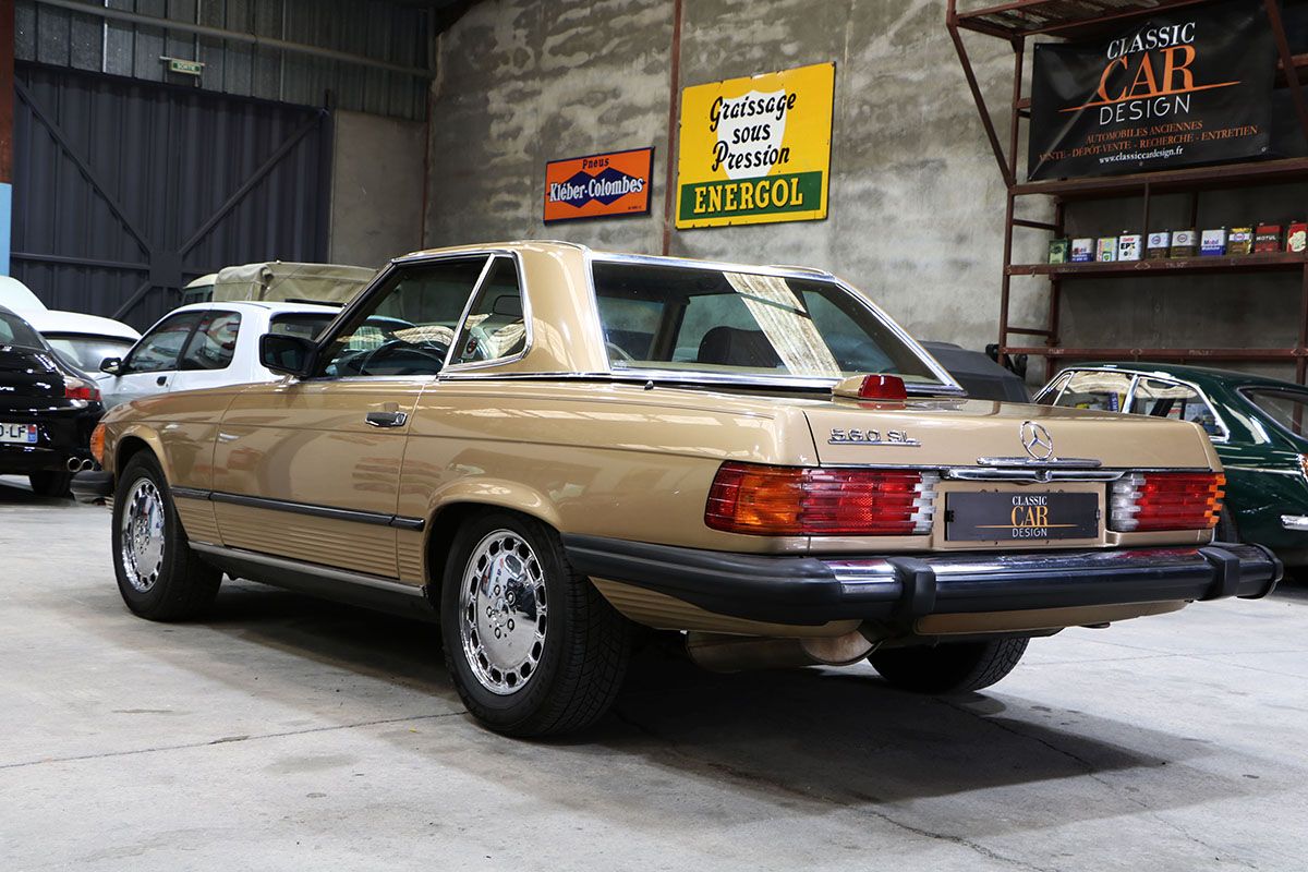 1987 Mercedes 560 SL Convertible - R107, foto 3