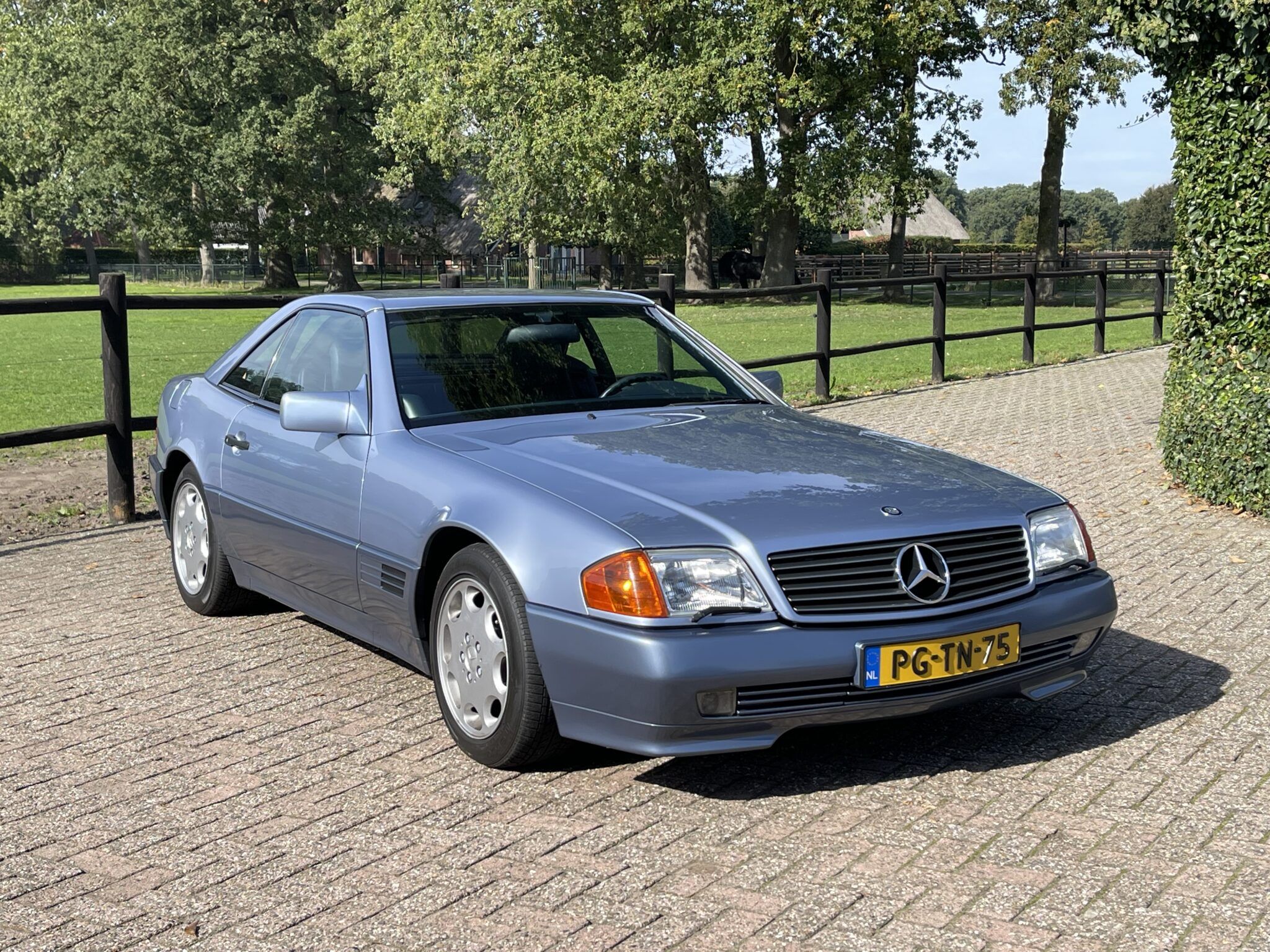 1992 Mercedes SL Class R129 500 SL Diamont Blue, foto 1