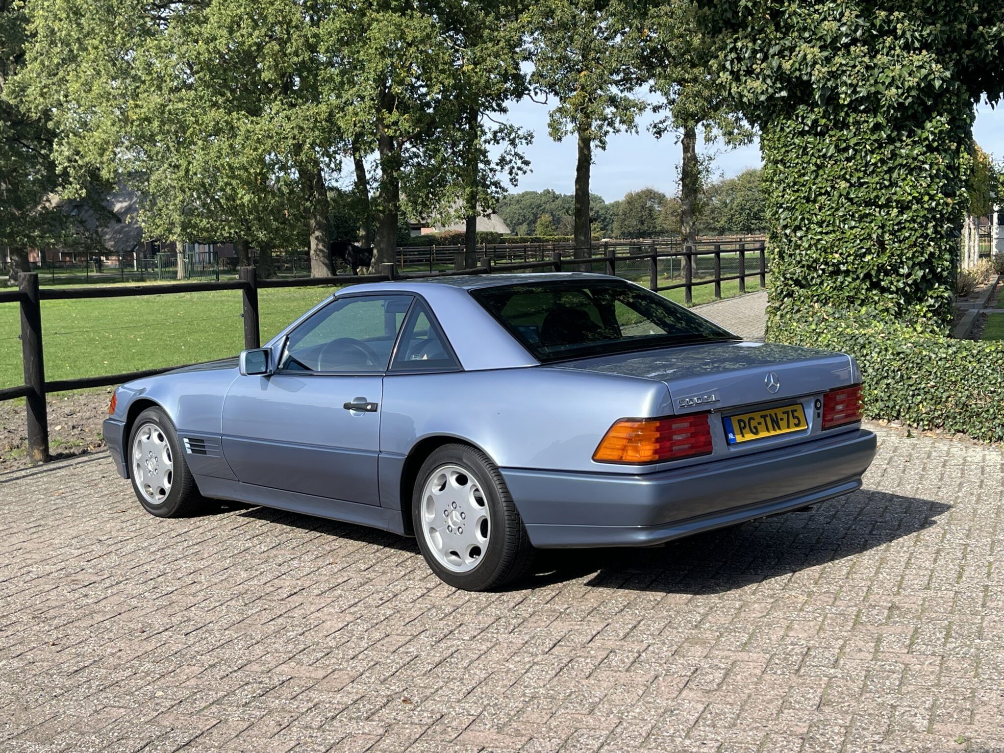 1992 Mercedes SL Class R129 500 SL Diamont Blue, foto 4