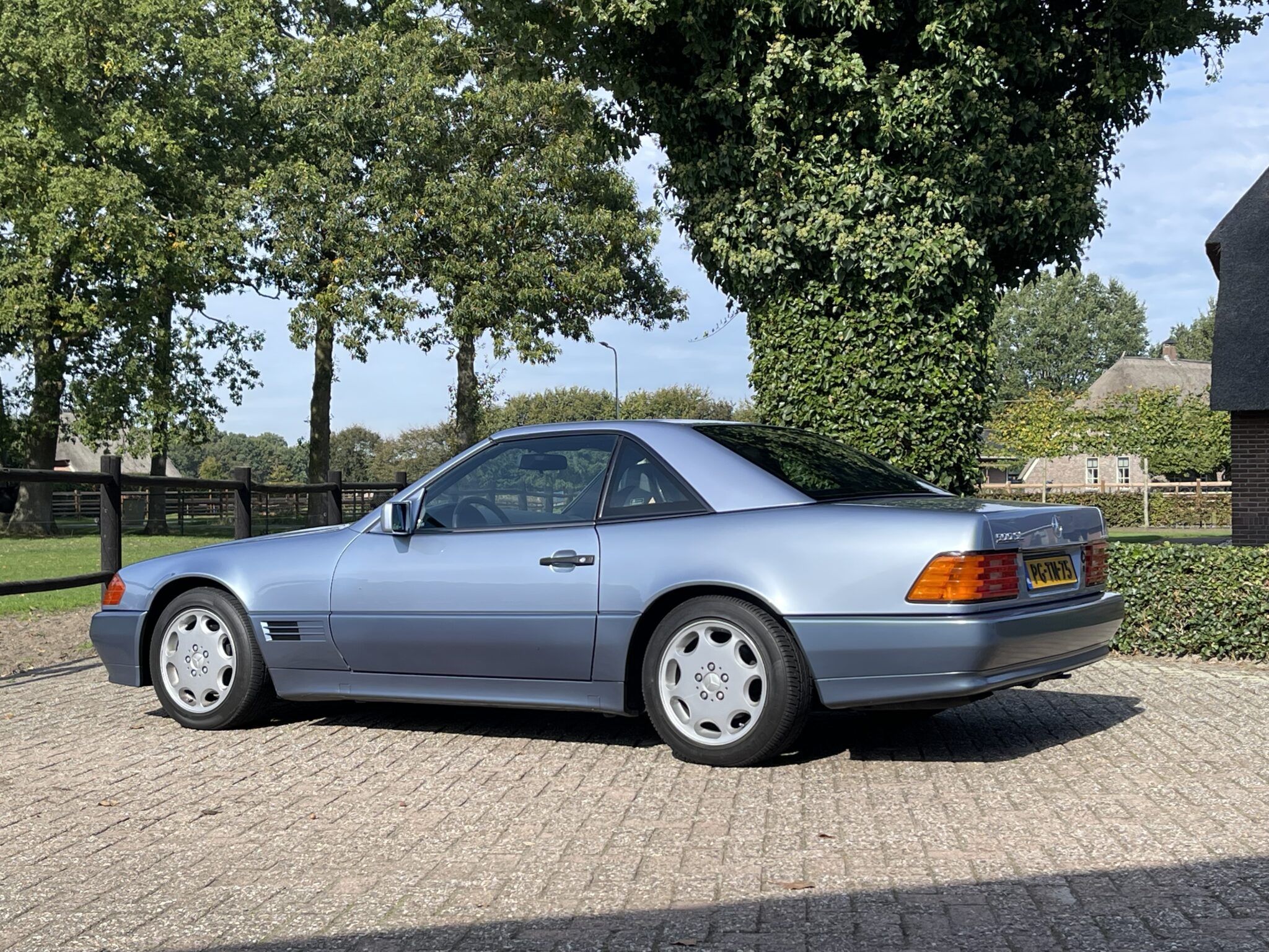 1992 Mercedes SL Class R129 500 SL Diamont Blue, foto 8