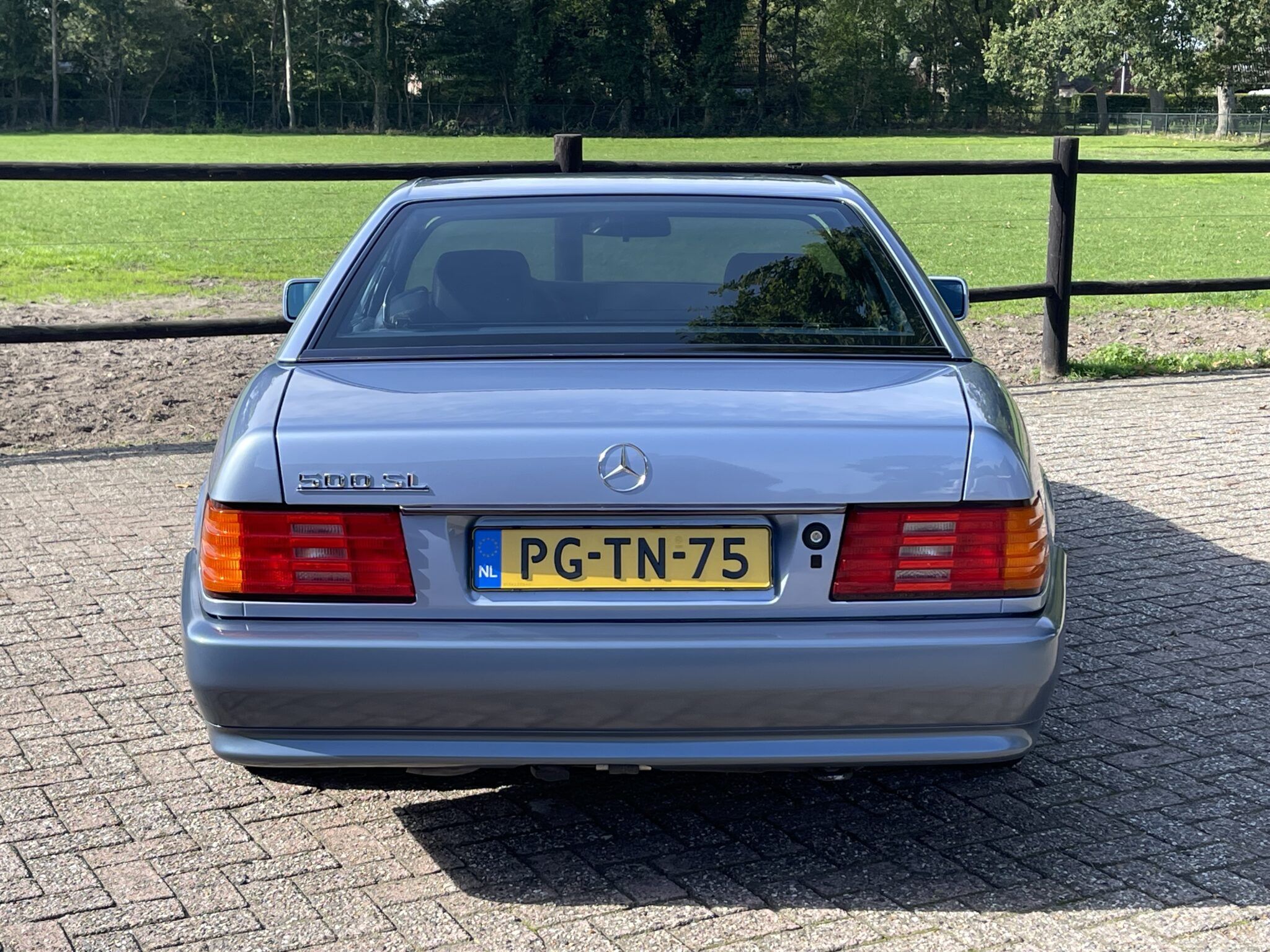 1992 Mercedes SL Class R129 500 SL Diamont Blue, foto 10