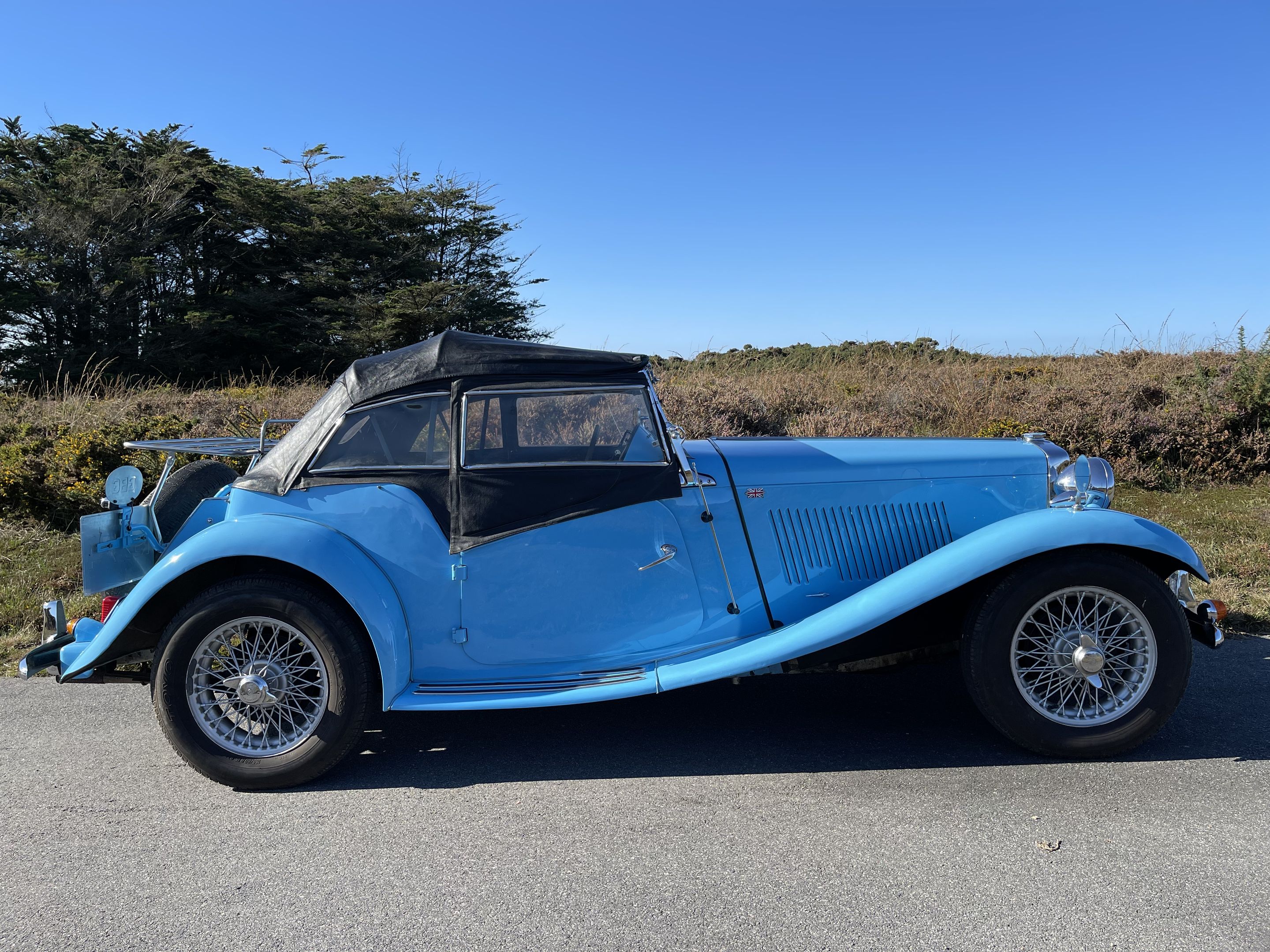 MG TD - very original, rare Clipper Blue, foto 2