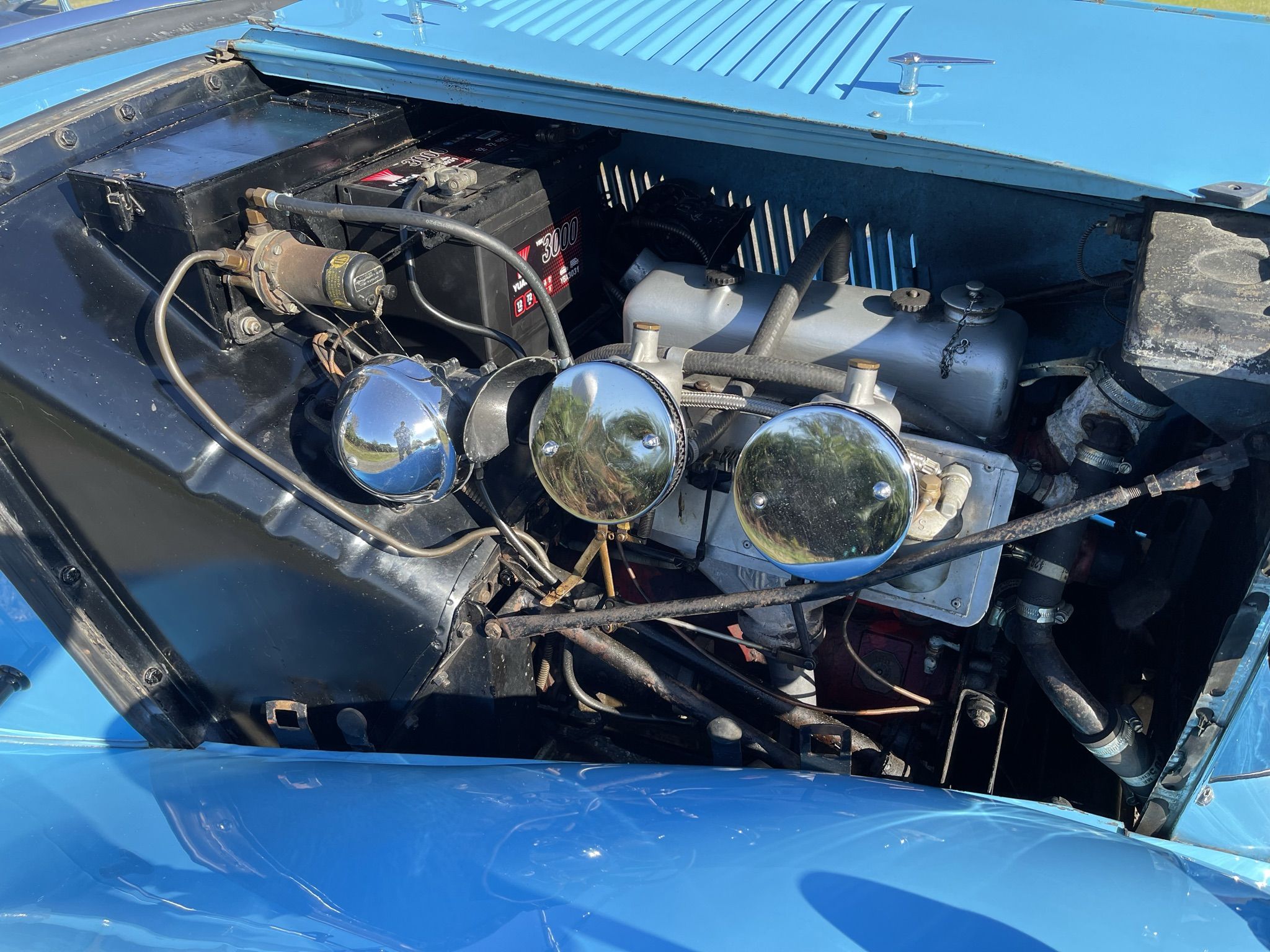 MG TD - very original, rare Clipper Blue, foto 10