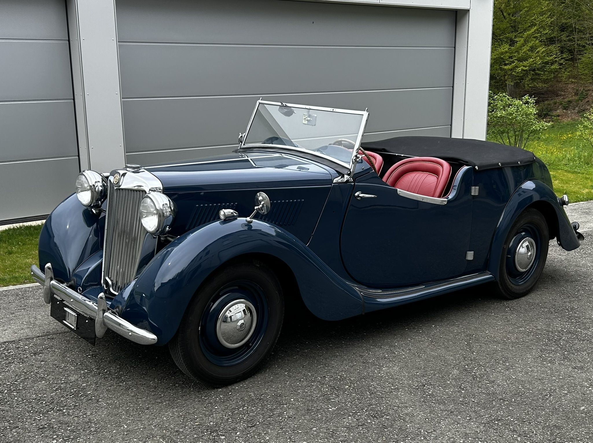 1949 MG Y-Type Roadster, foto 1