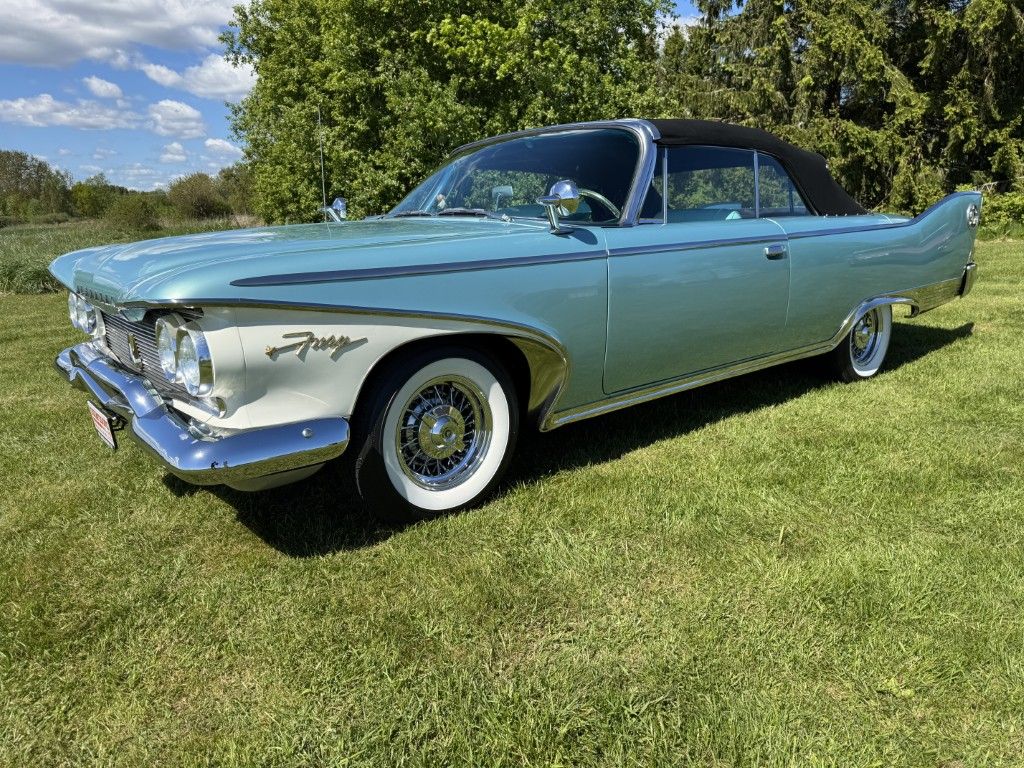 1960 Plymouth Fury Convertible. Restored. 1 of 7060 units, foto 6