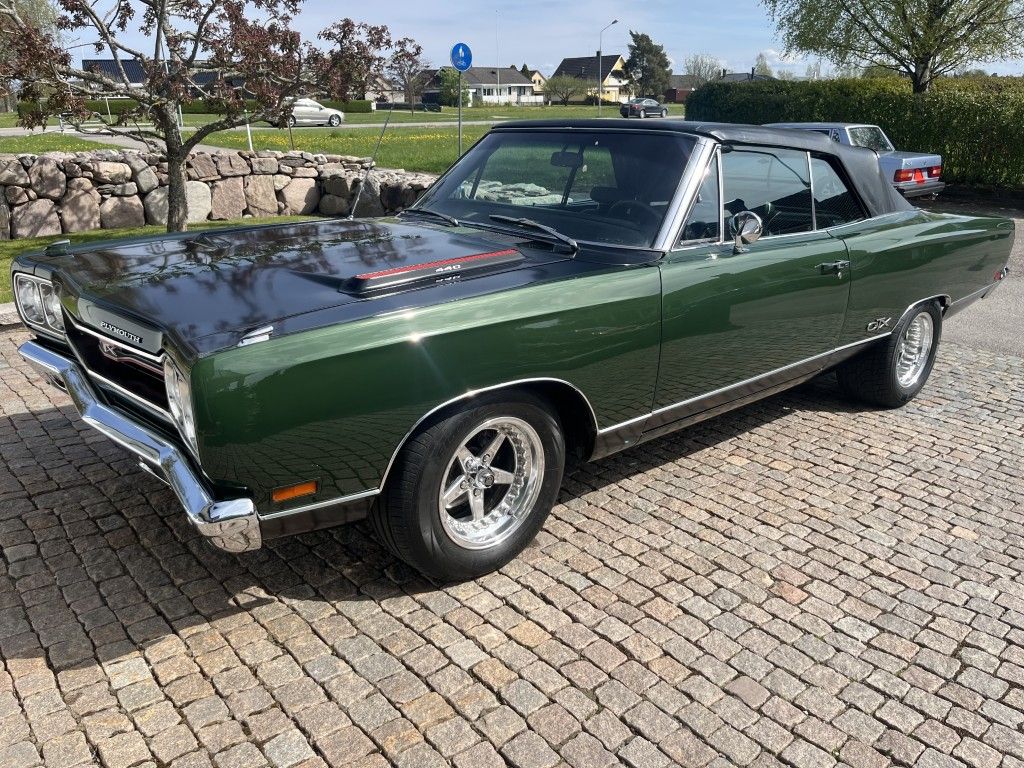 1969 Plymouth GTX Convertible. 1 of 701 ex.440. 4 Speed, foto 1