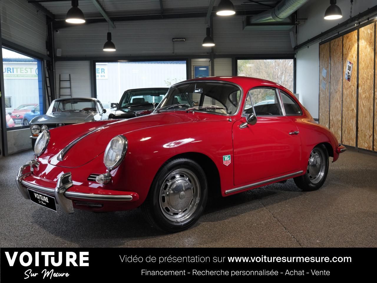 1964 PORSCHE 356 C 1.6 75 CV - DOSSIER COMPLET - HISTORIQUE, foto 1