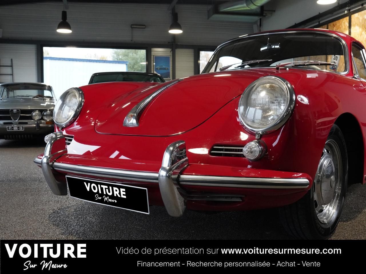 1964 PORSCHE 356 C 1.6 75 CV - DOSSIER COMPLET - HISTORIQUE, foto 8