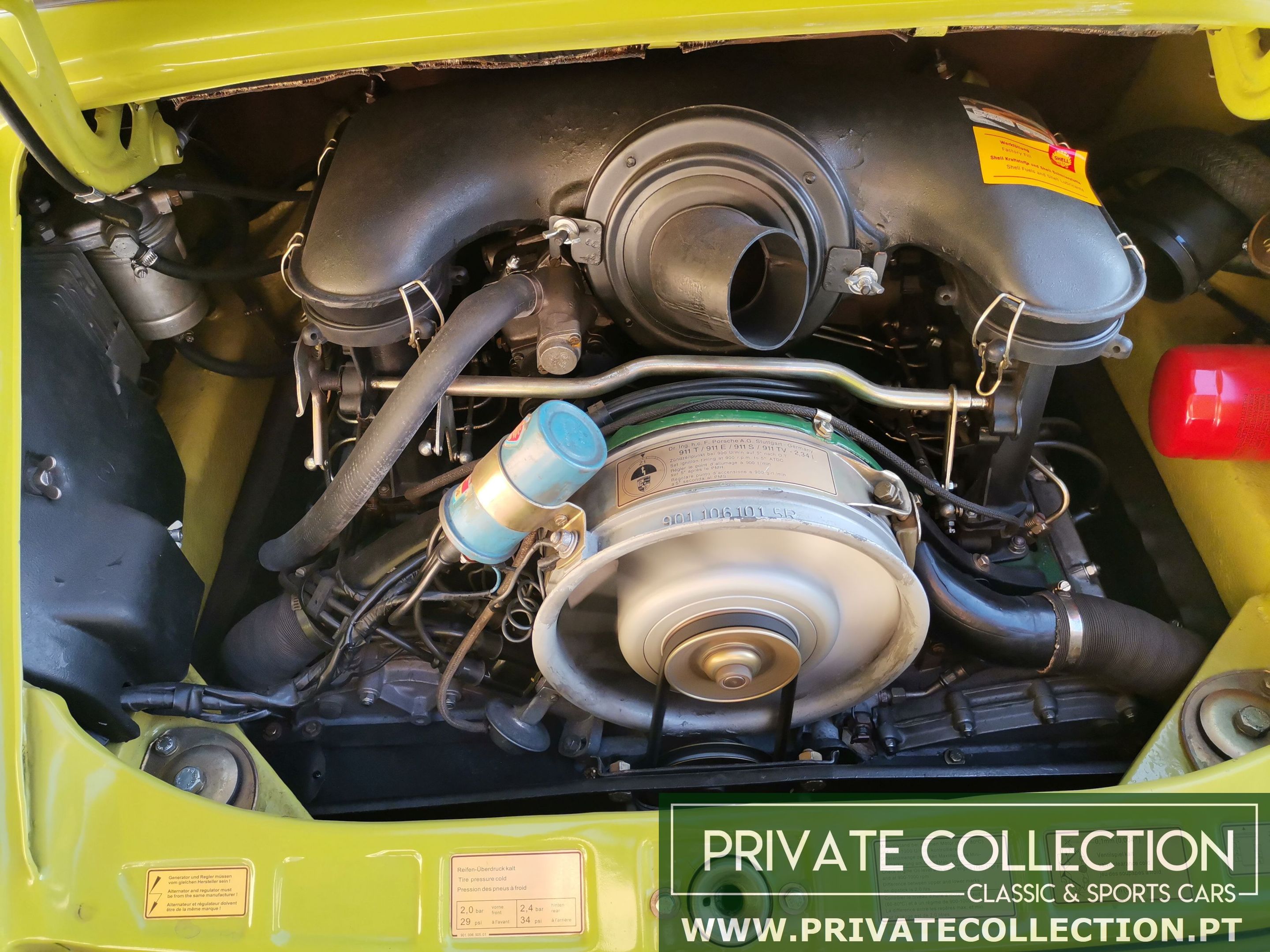 1973 Porsche 911 E 2.4 TARGA - LIME GREEN 226, foto 11