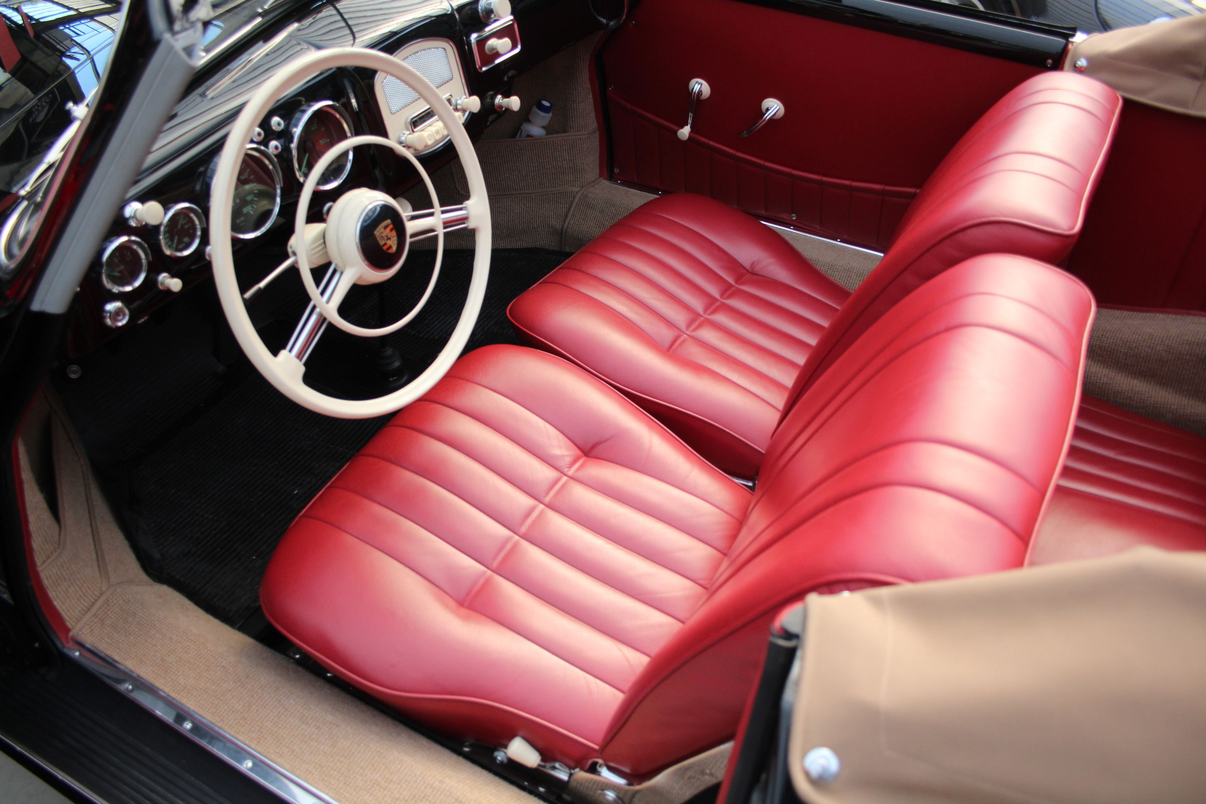 Porsche 356 Continental Cabriolet Pre A LHD, foto 3