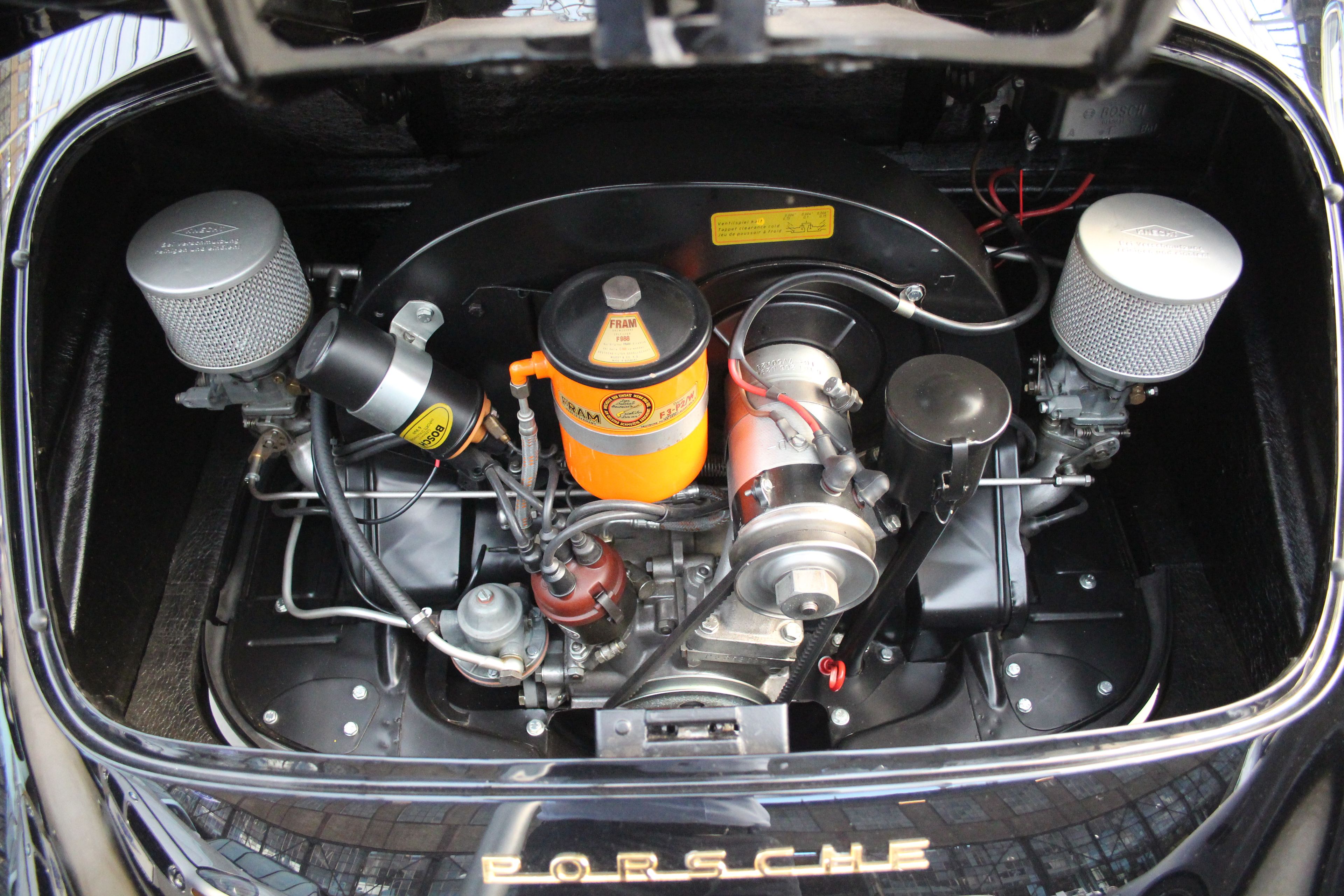 Porsche 356 Continental Cabriolet Pre A LHD, foto 4